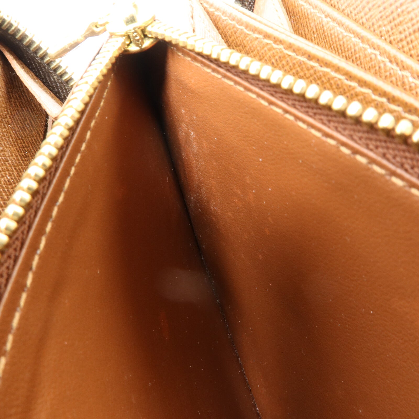 LOUIS VUITTON Monogram Zipper Long Wallet金扣長錢包