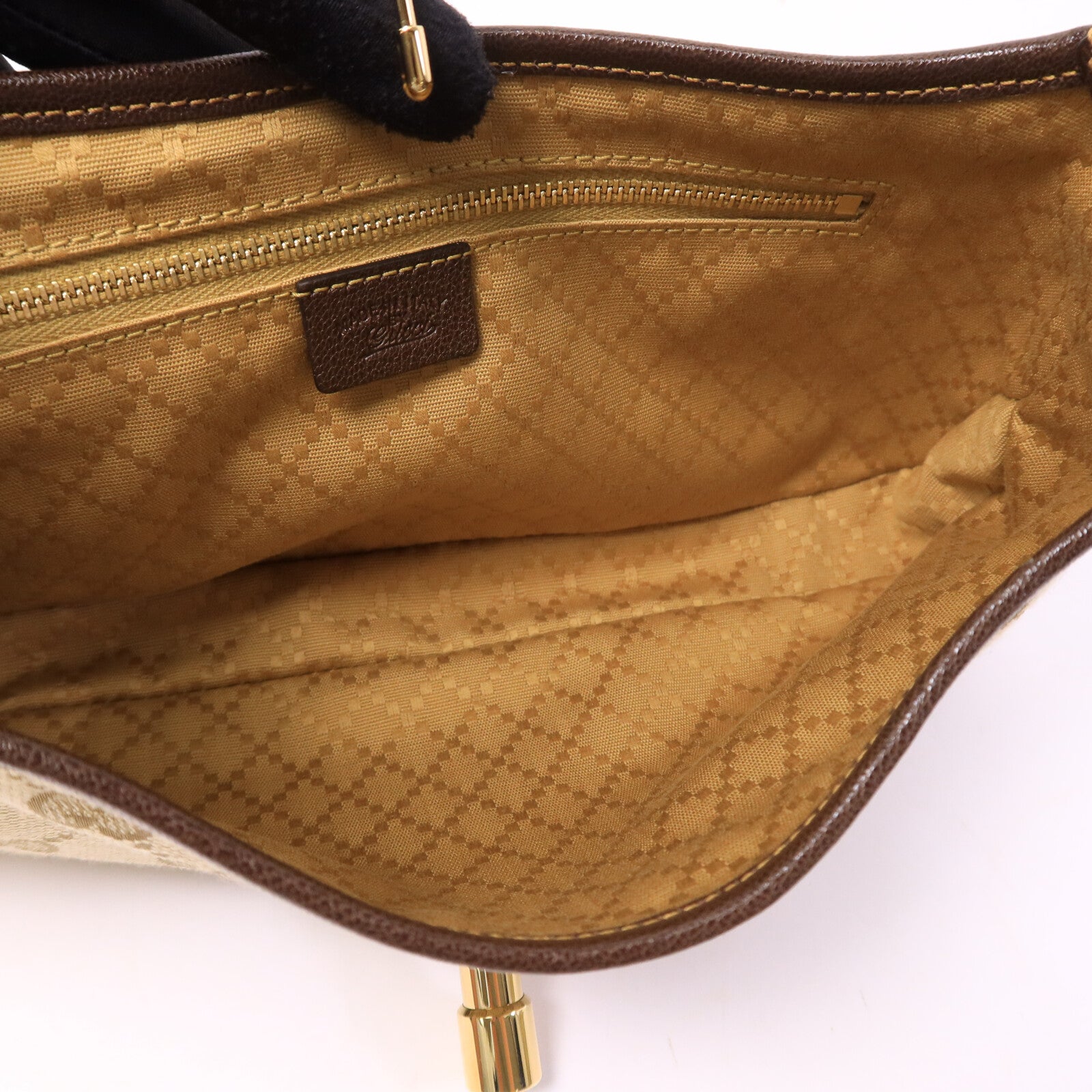 GUCCI 帆布Jackie Slim Medium肩背袋