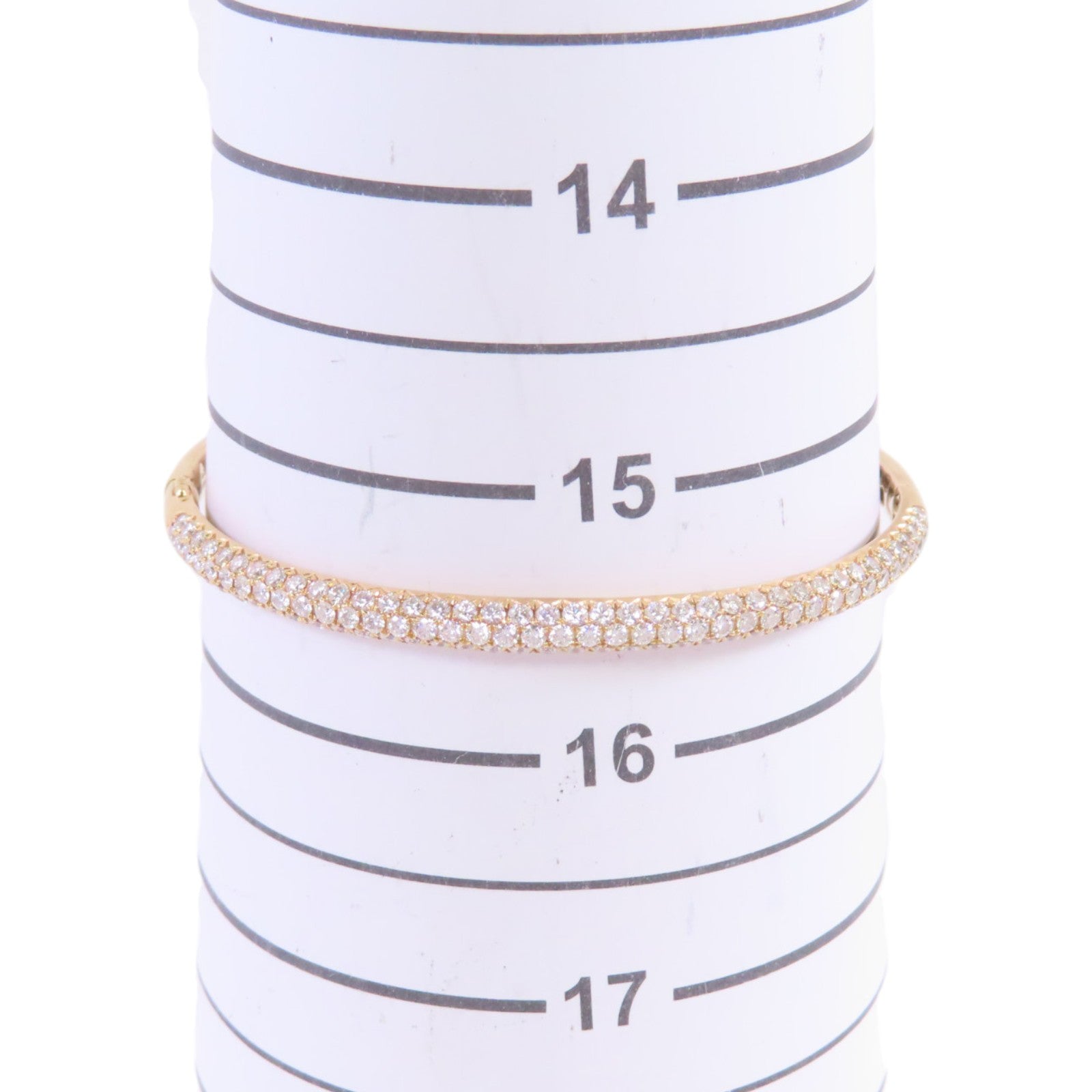 JEWELRY 【激減優惠】18K玫瑰金/鑽石Diamond Bangle金扣手鐲