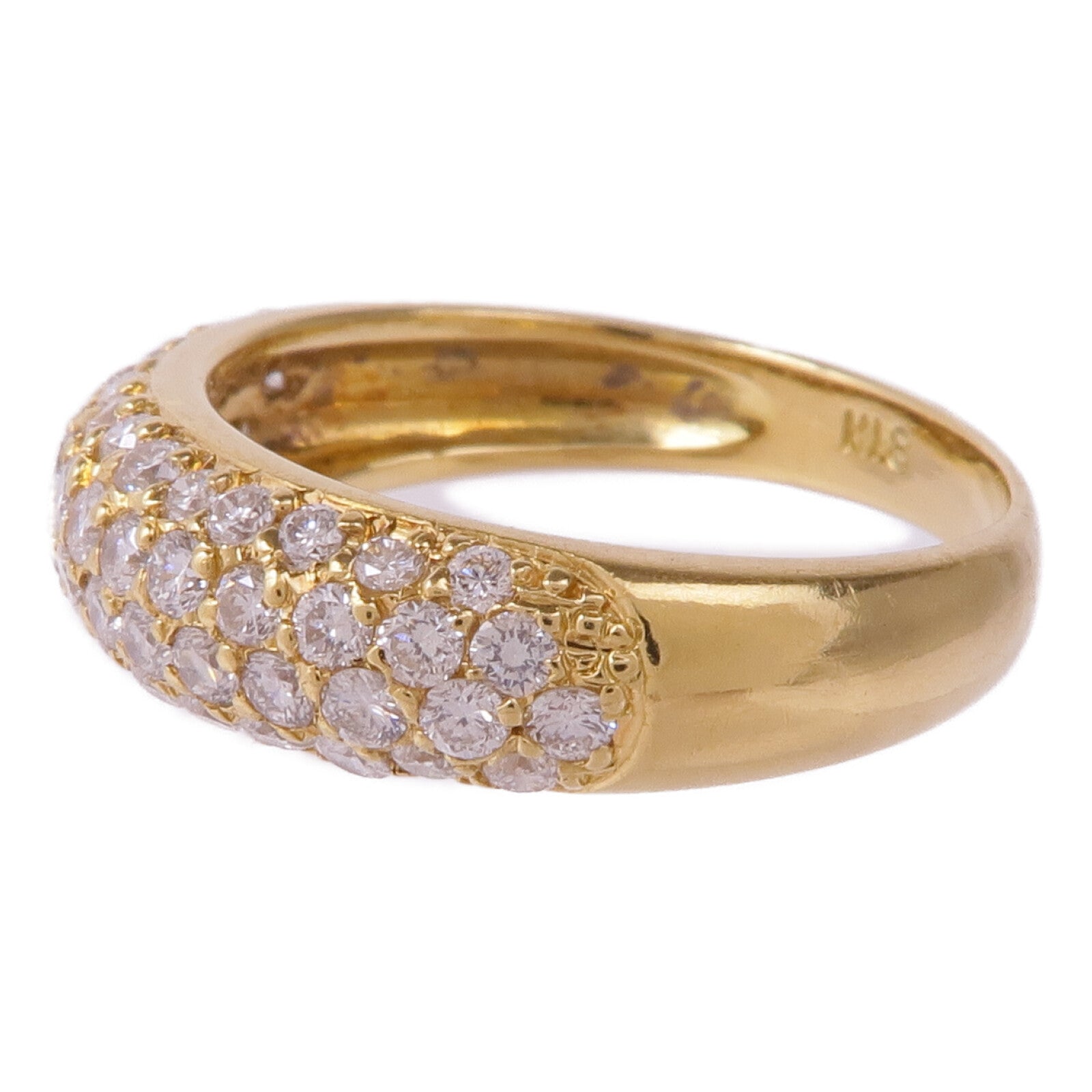 JEWELRY 【激減優惠】18K黃金Diamond Ring鑽石戒指US#5