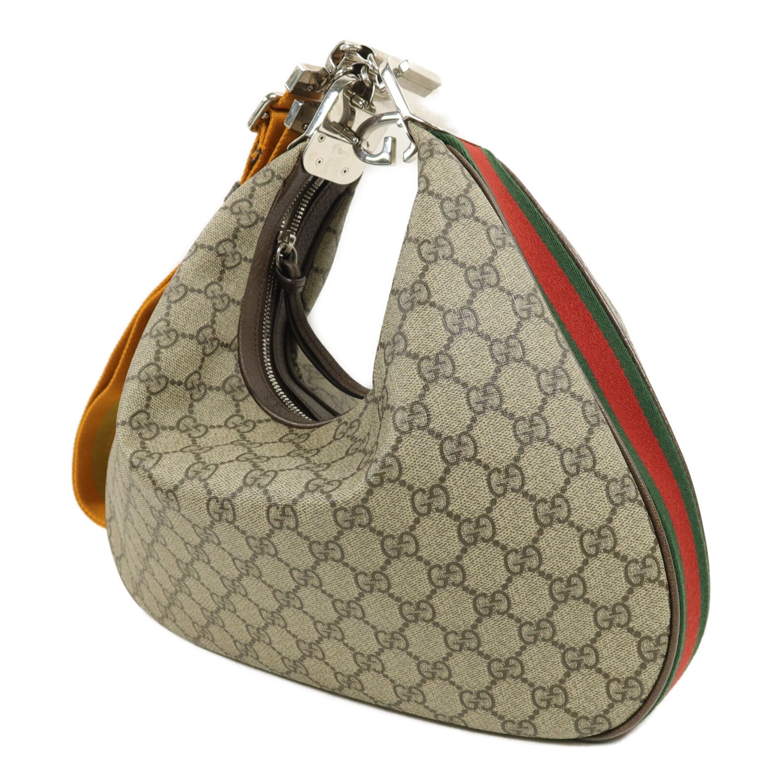GUCCI 塗層帆布Attache肩背袋