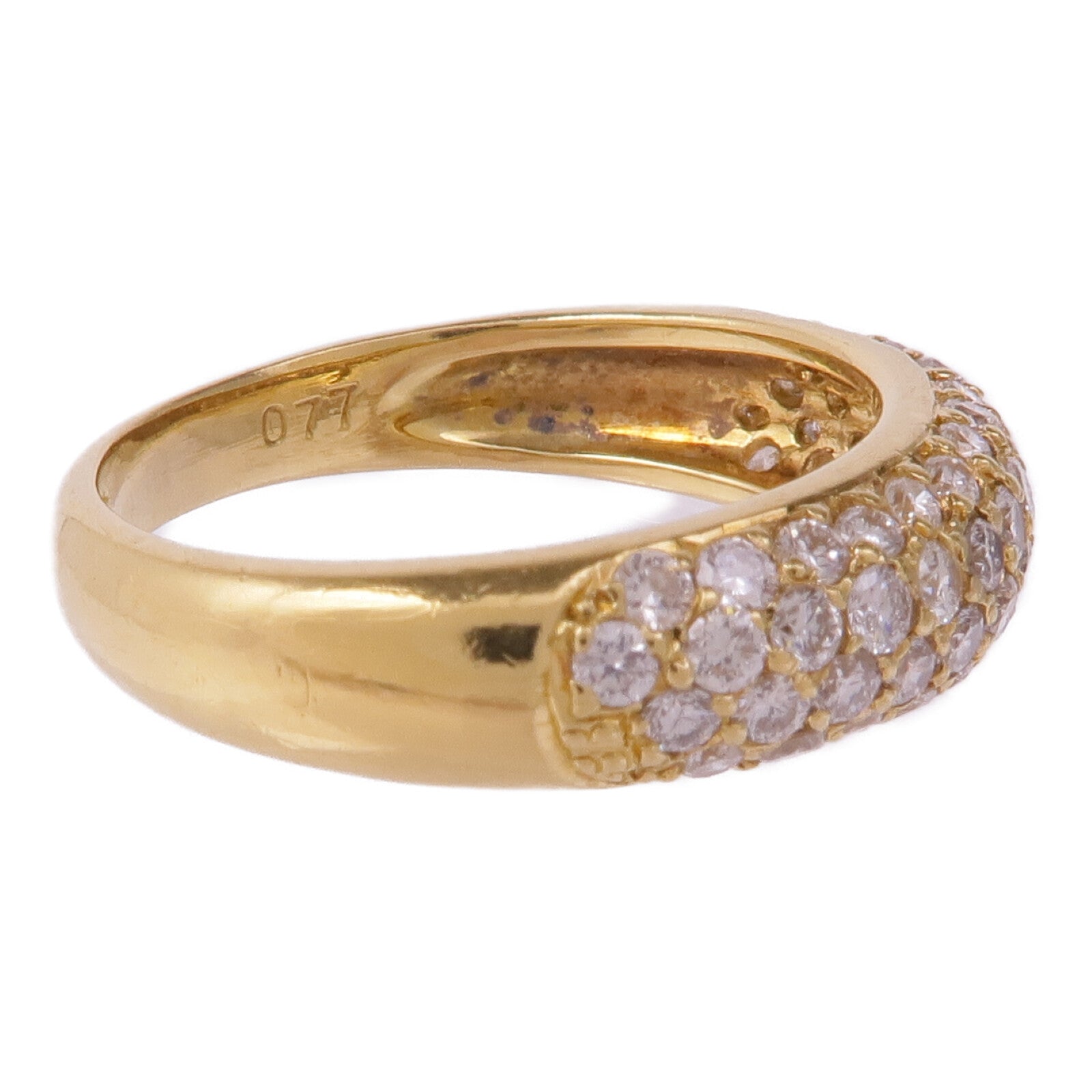 JEWELRY 【激減優惠】18K黃金Diamond Ring鑽石戒指US#5