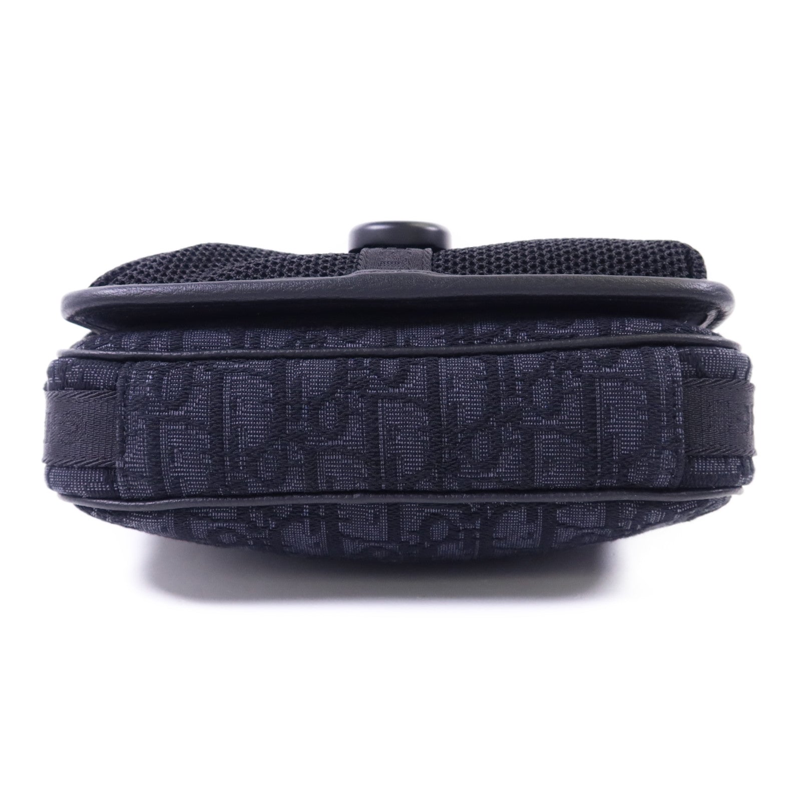 Dior 帆布Mini Dior Oblique Shoulder Bag銀扣肩背袋