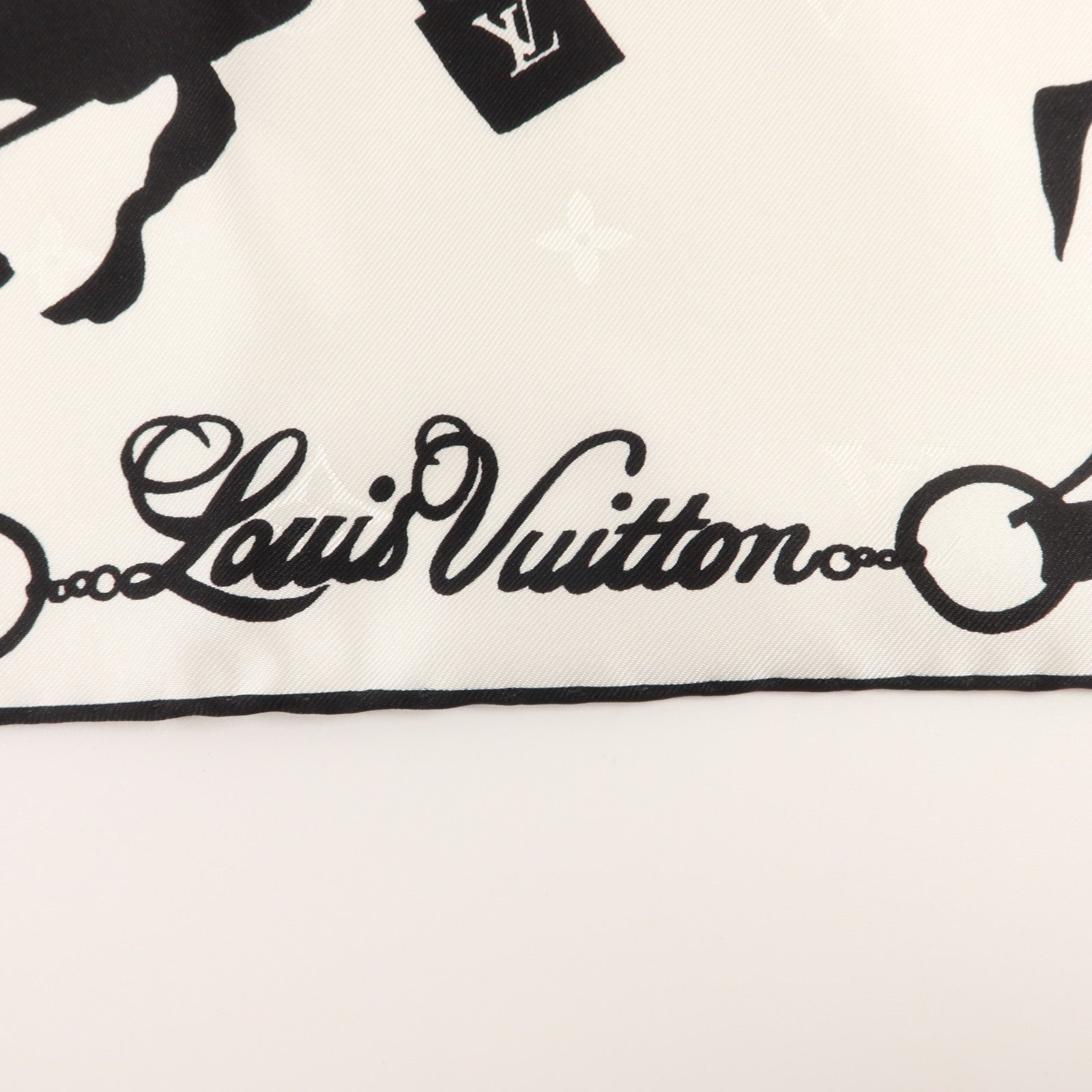 LOUIS VUITTON 絲質Bloom Square 90絲巾