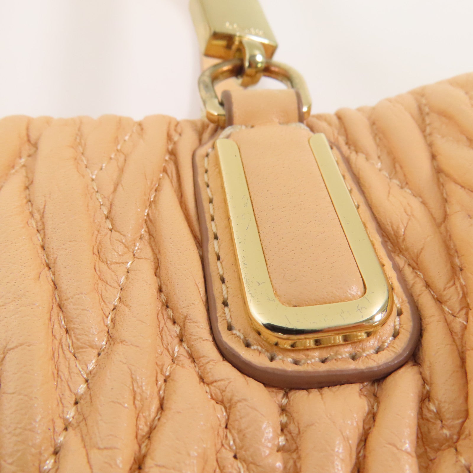 COACH 牛皮皮革2 Way Shoulder Bag金扣手挽肩背兩用袋