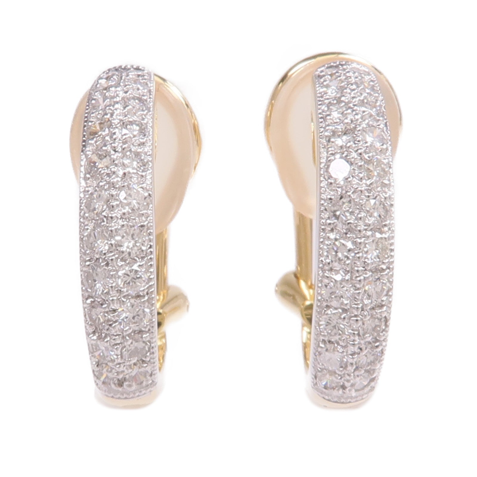 JEWELRY 18K黃金Diamond Earrings鑽石耳環