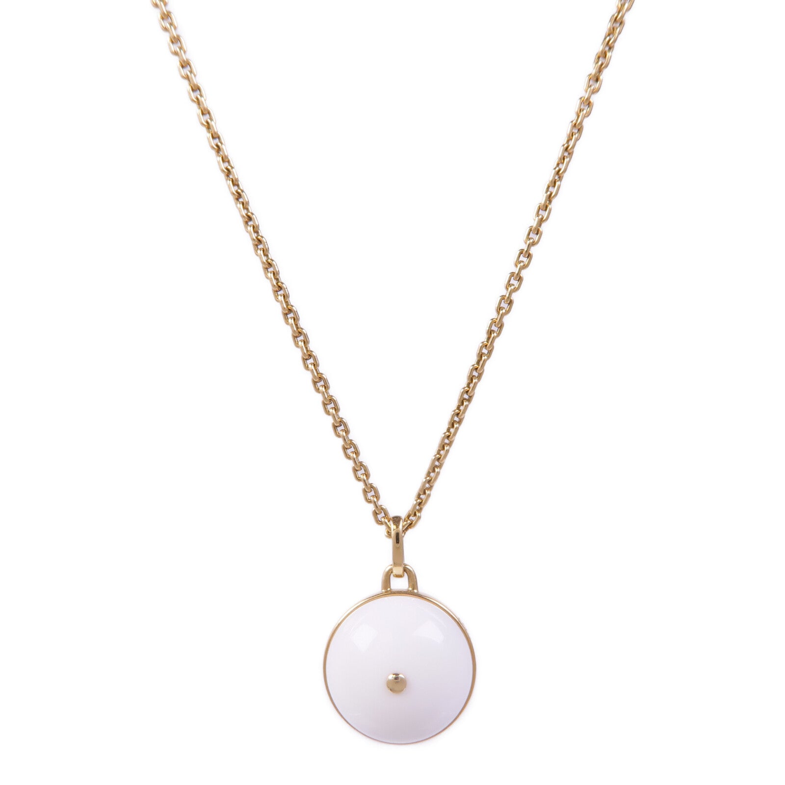 LOUIS VUITTON 18K黃金B Blossom Necklace鑽石項鍊