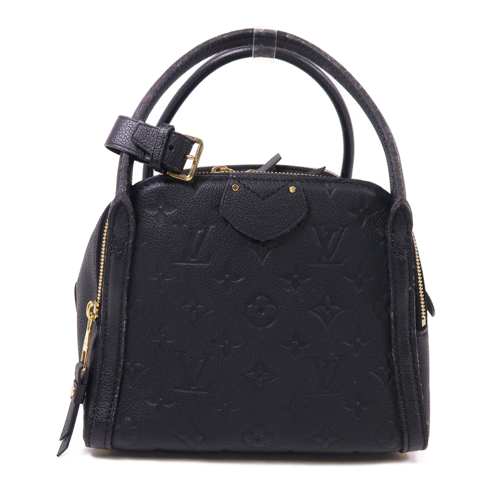 LOUIS VUITTON Monogram Empreinte Marais BB金扣手挽袋