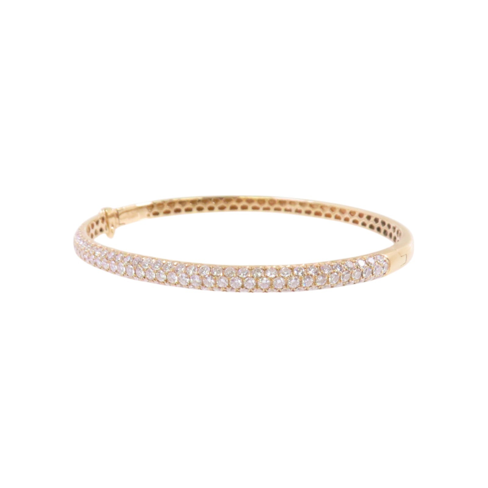 JEWELRY 【激減優惠】18K玫瑰金/鑽石Diamond Bangle金扣手鐲