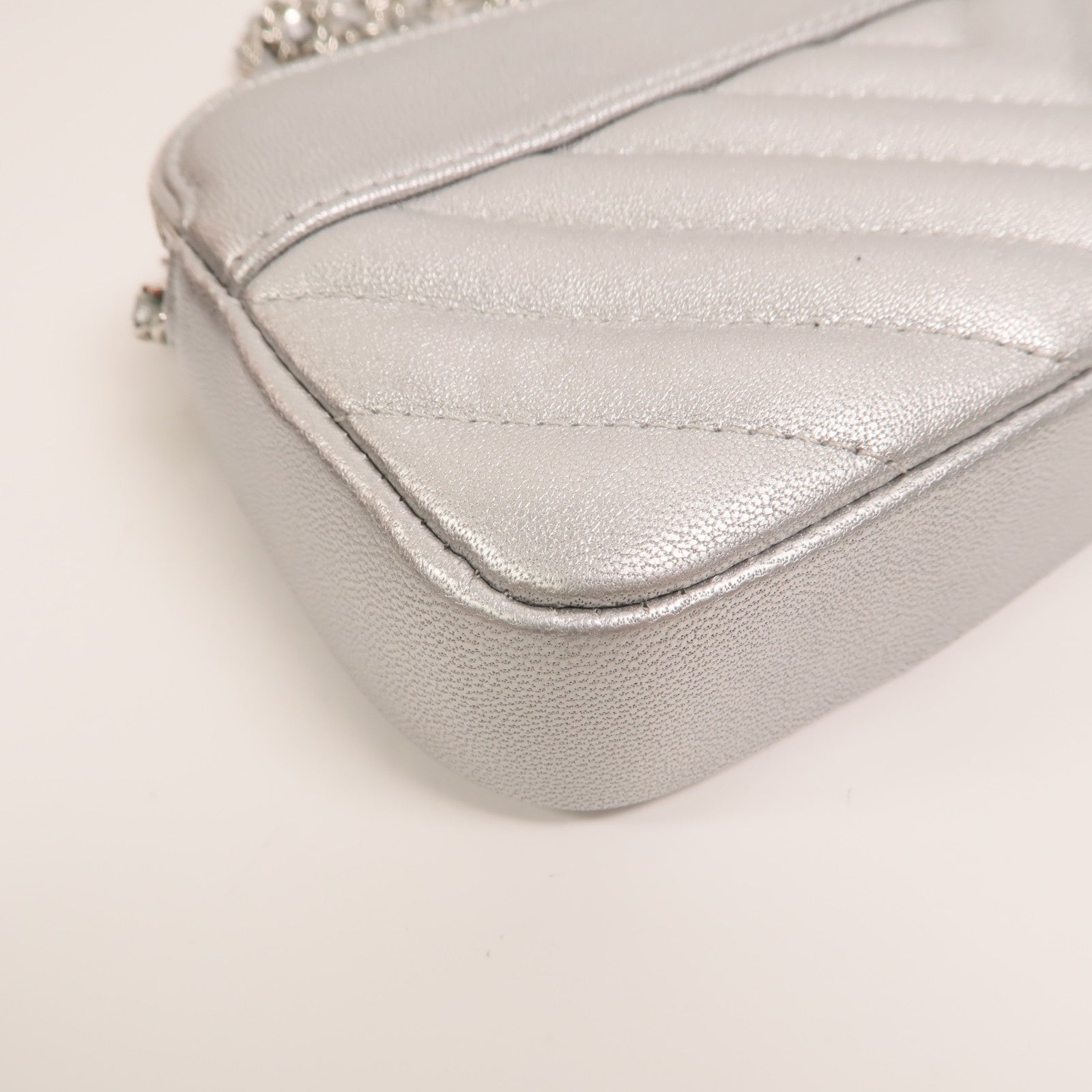 CHANEL 牛皮皮革Wallet On Chain鏈帶肩背袋