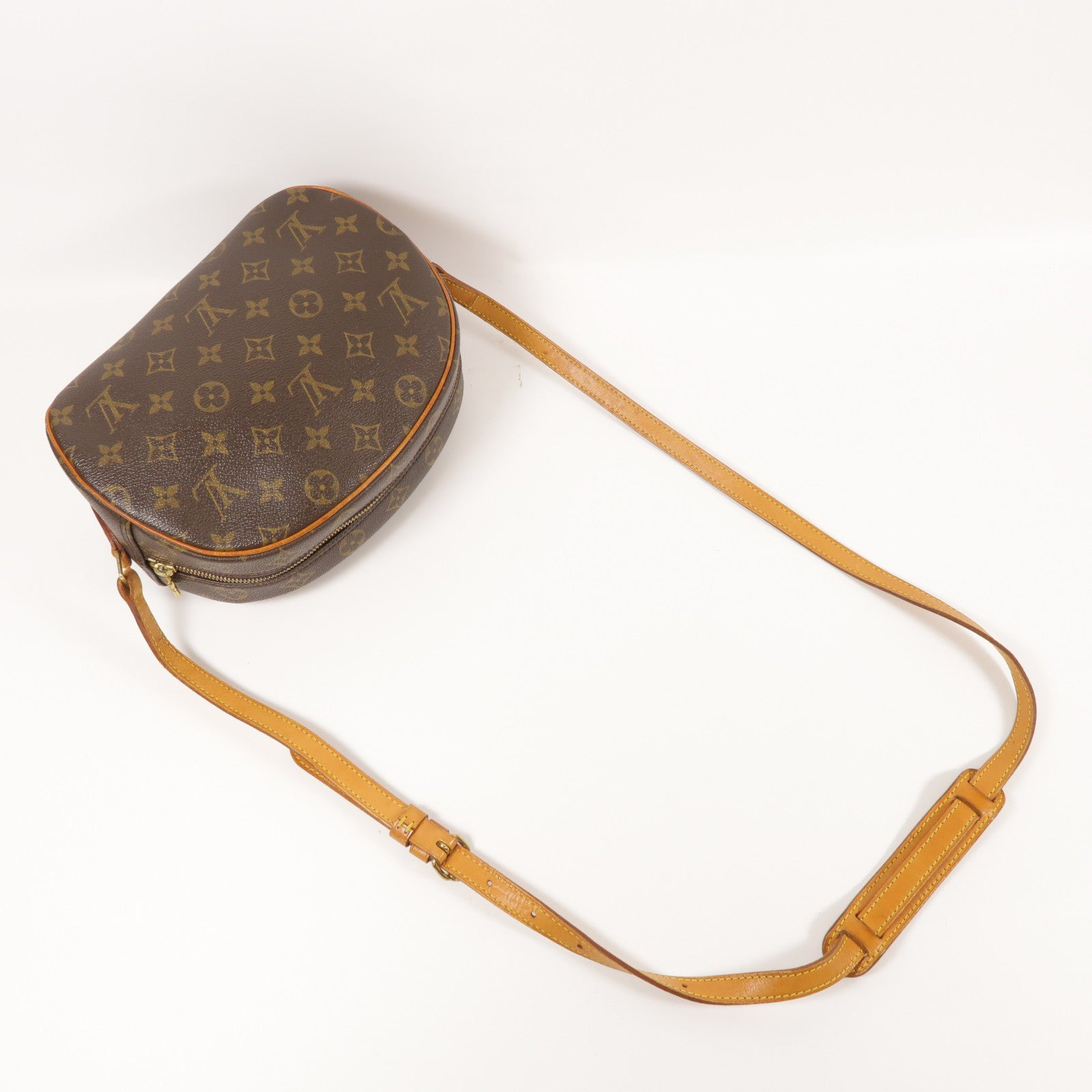 LOUIS VUITTON Monogram Blois金扣肩背袋棕色