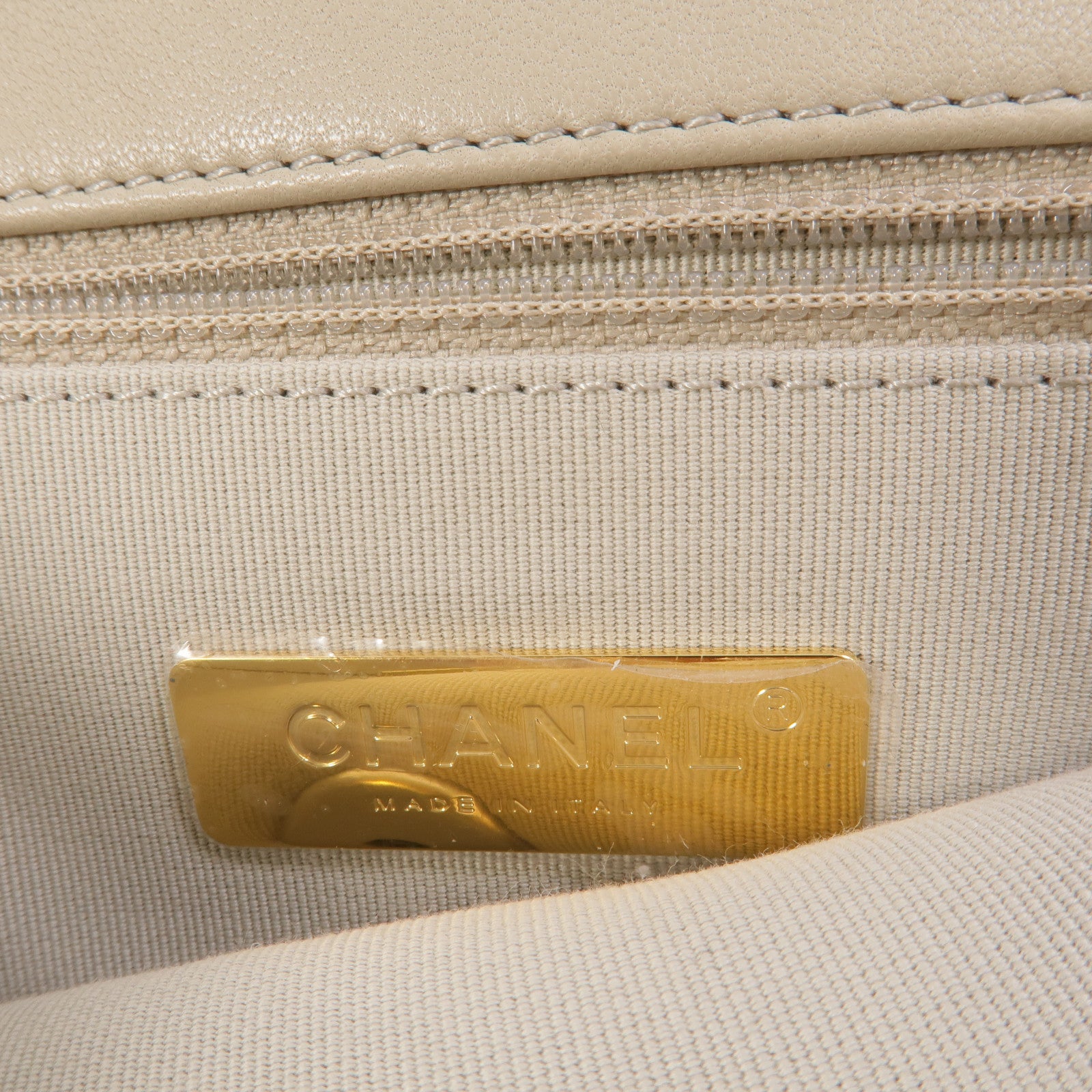 CHANEL 羊皮皮革Chanel 19 Small鏈帶肩背袋