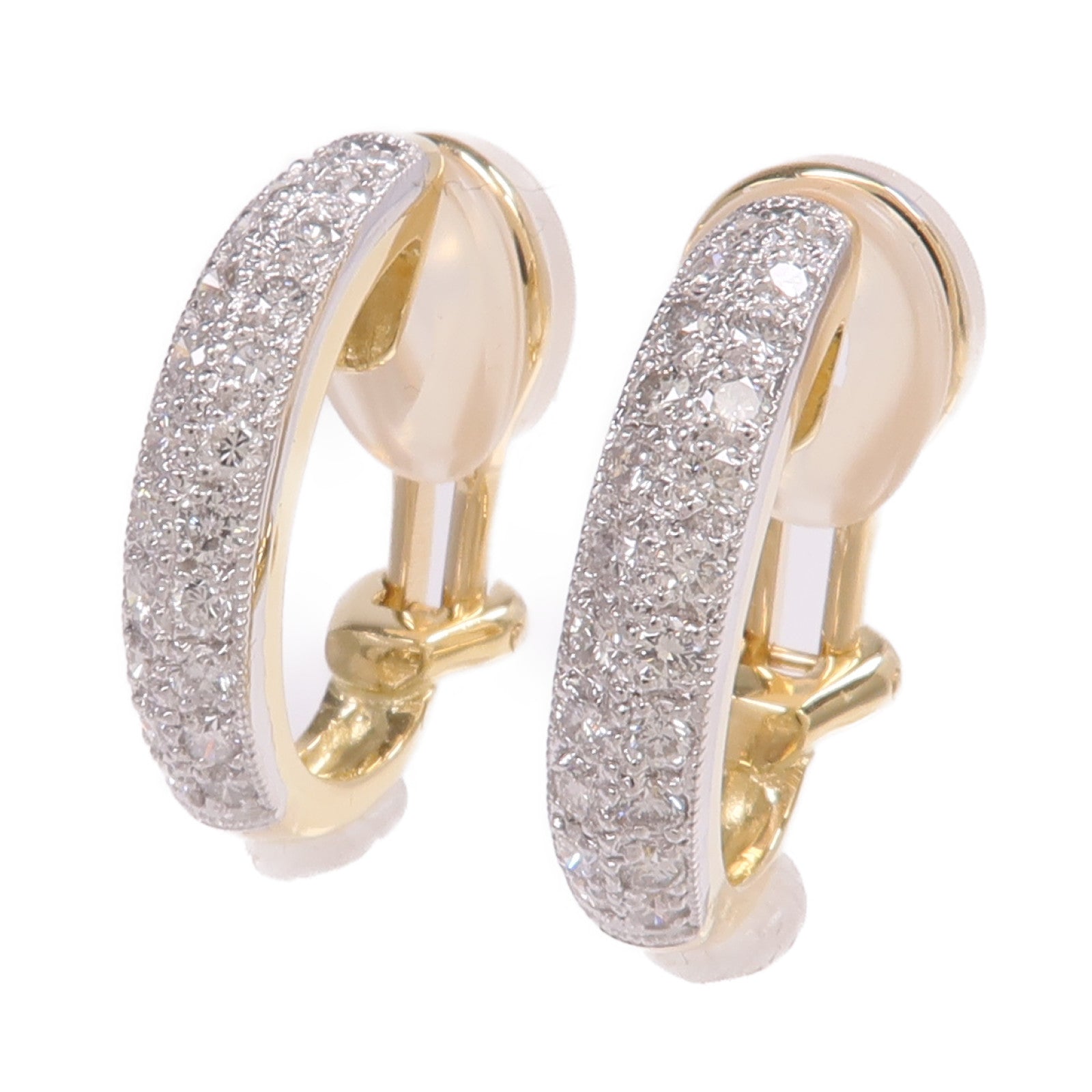 JEWELRY 18K黃金Diamond Earrings鑽石耳環