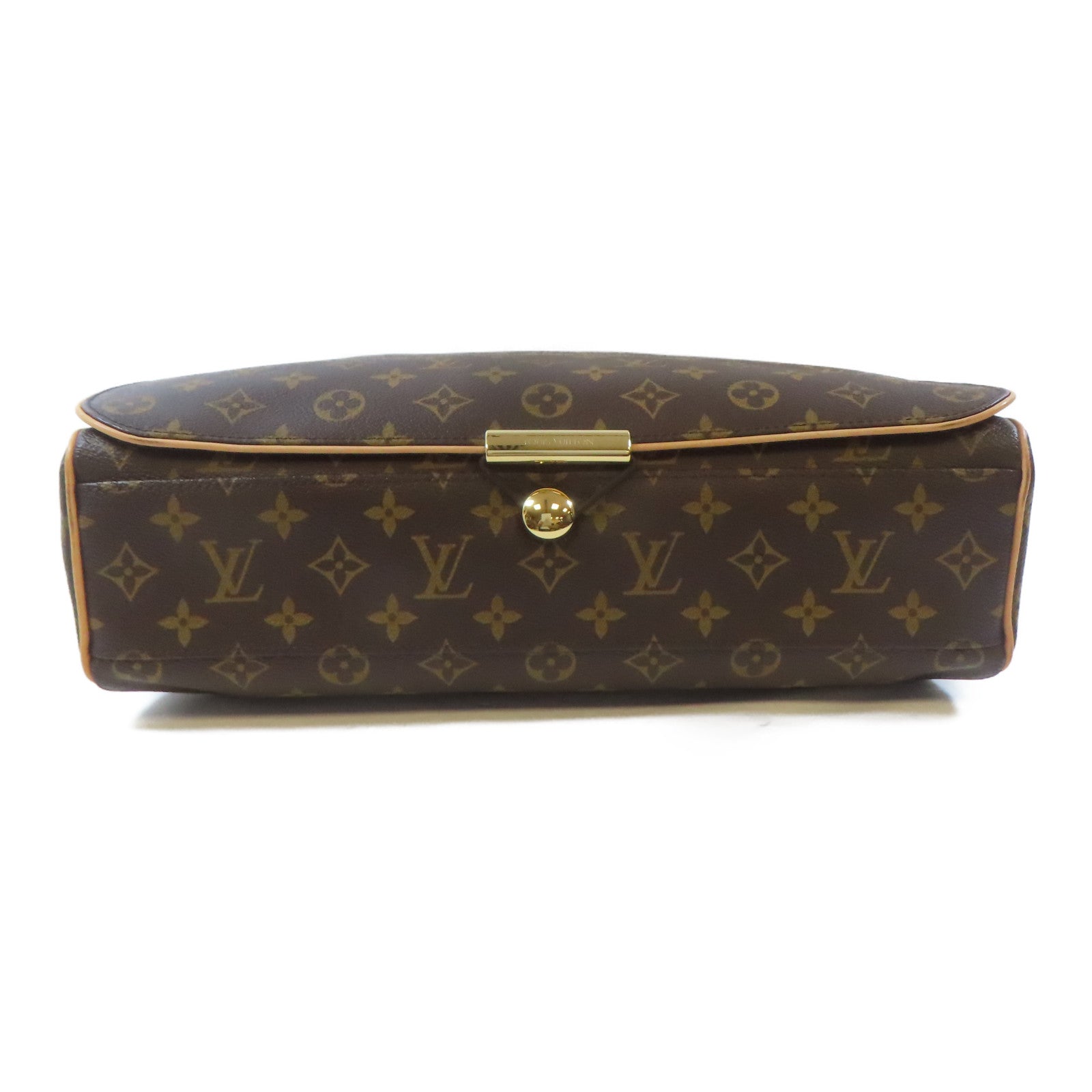 LOUIS VUITTON Monogram Abbesses Shoulder Bag金扣肩背袋啡色