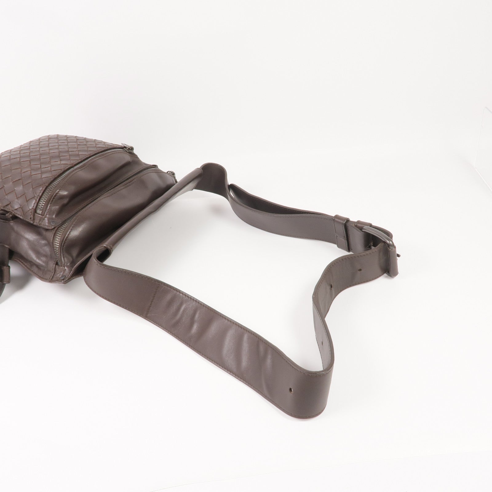 BOTTEGA VENETA 織紋皮革Waist/Shoulder Bag腰包/肩背袋