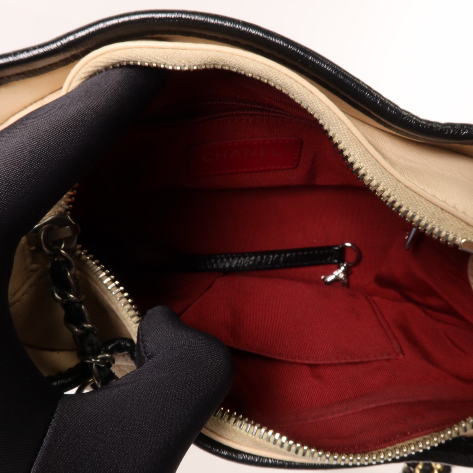 CHANEL 牛皮皮革Gabrielle Small肩背袋