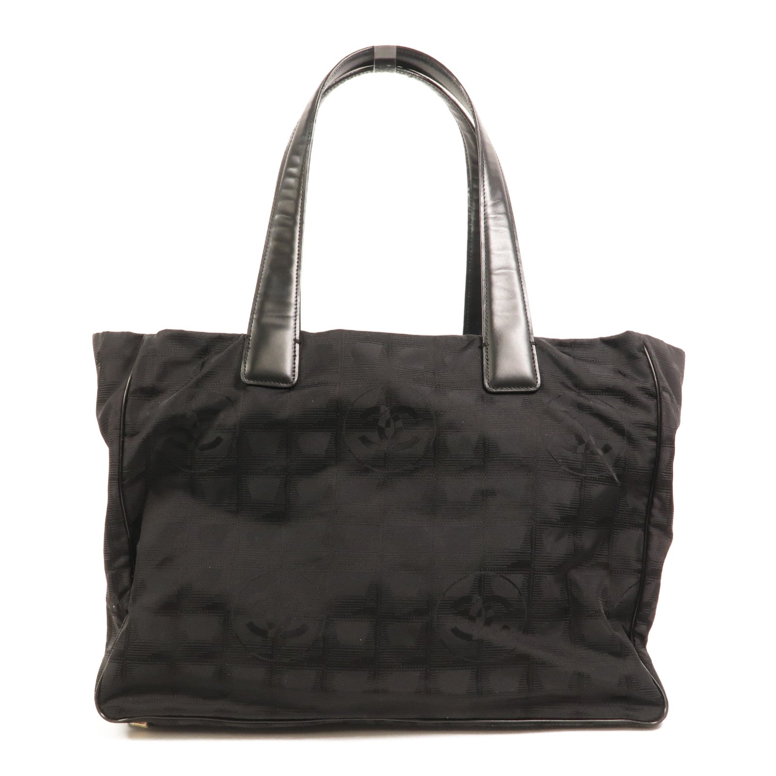 CHANEL 帆布Tote Bag肩背袋