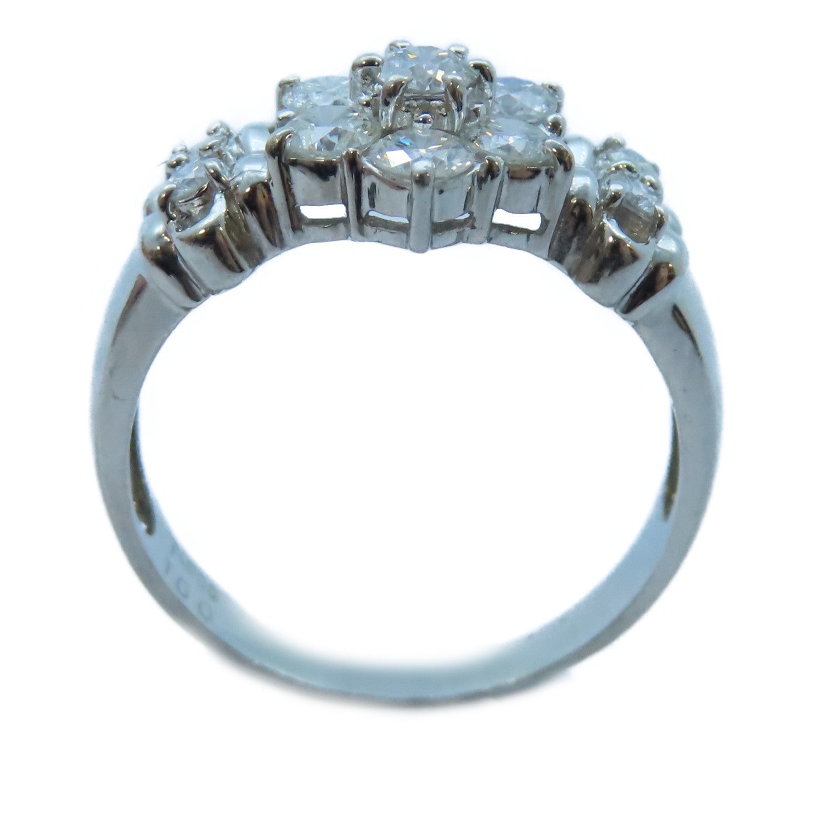 JEWELRY 【激減優惠】PT900白金Diamond Ring1.00ct鑽石戒指US#7.5