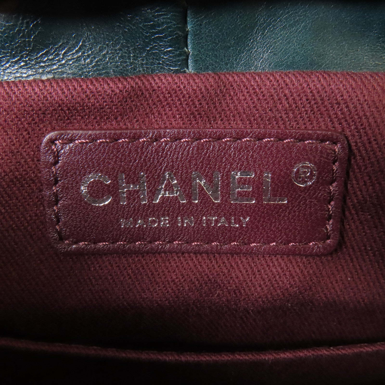 CHANEL 【激減優惠】牛皮皮革Backpack銀扣背包