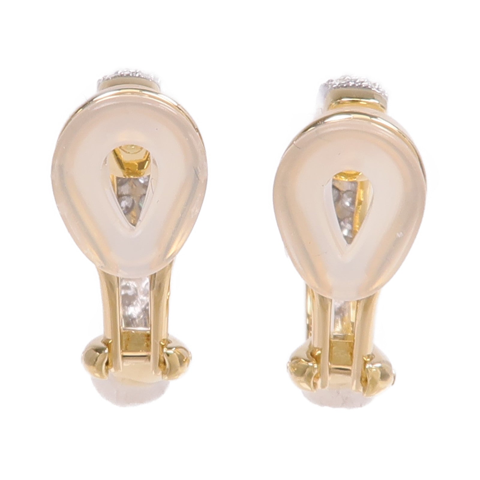 JEWELRY 18K黃金Diamond Earrings鑽石耳環