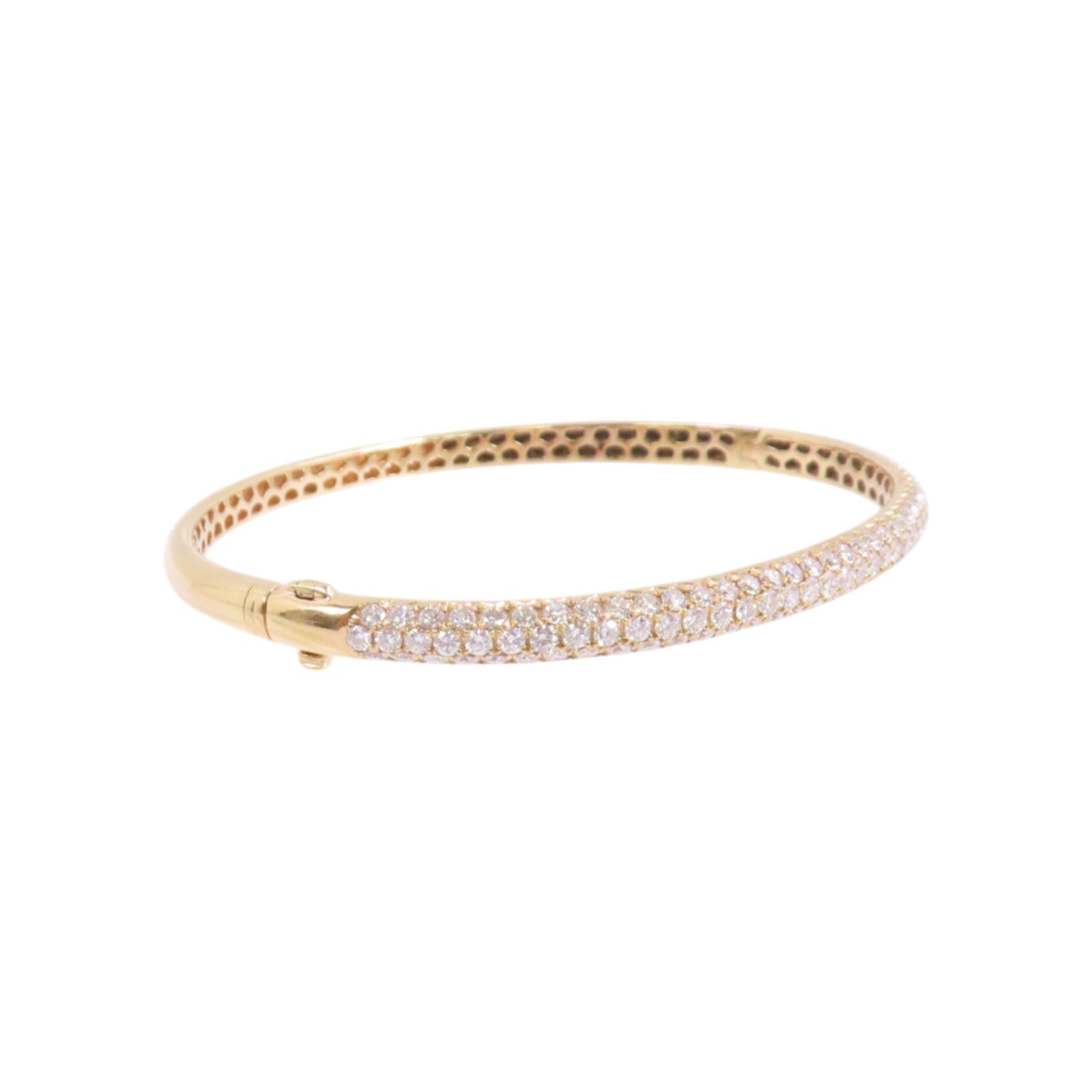 JEWELRY 【激減優惠】18K玫瑰金/鑽石Diamond Bangle金扣手鐲