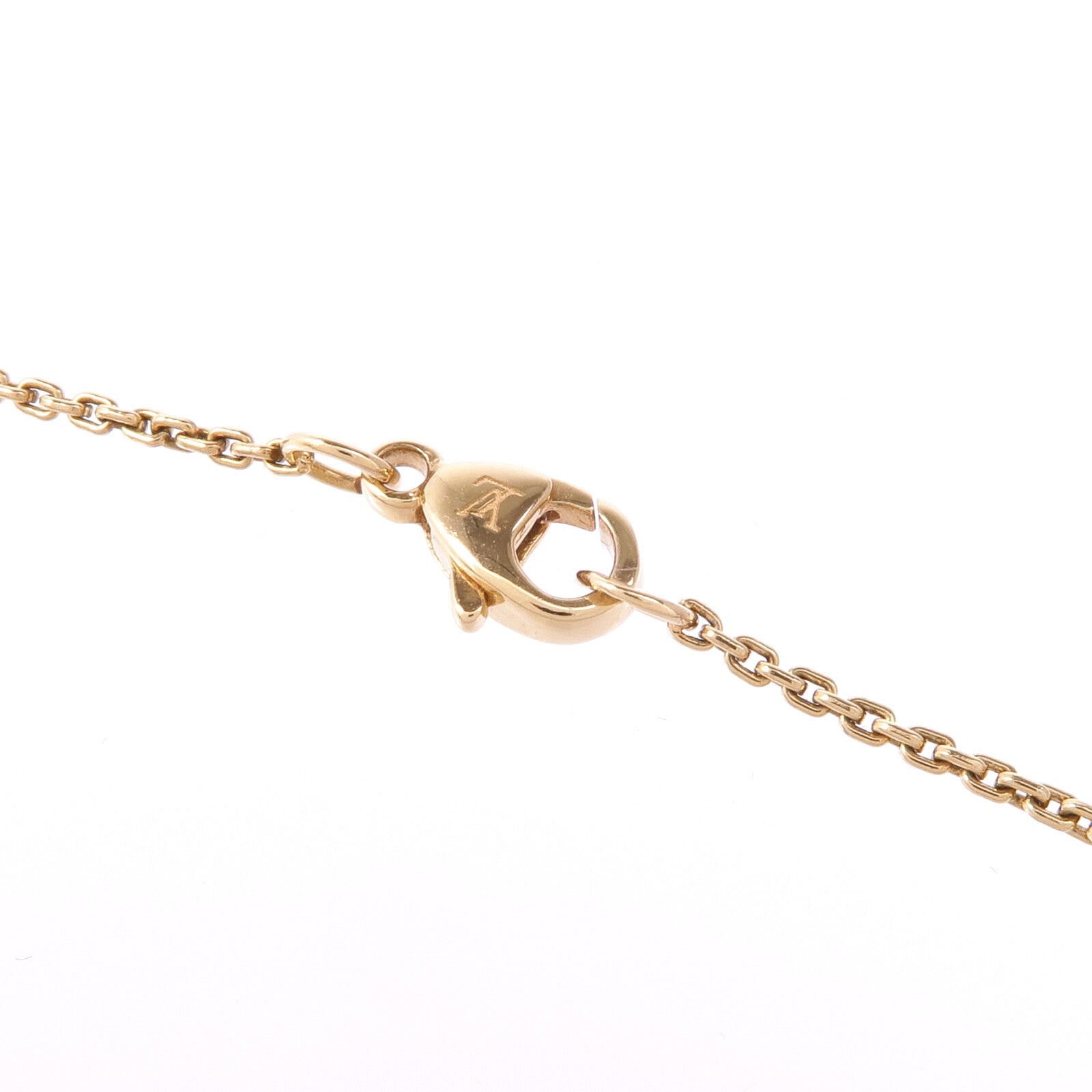 LOUIS VUITTON 18K黃金B Blossom Necklace鑽石項鍊