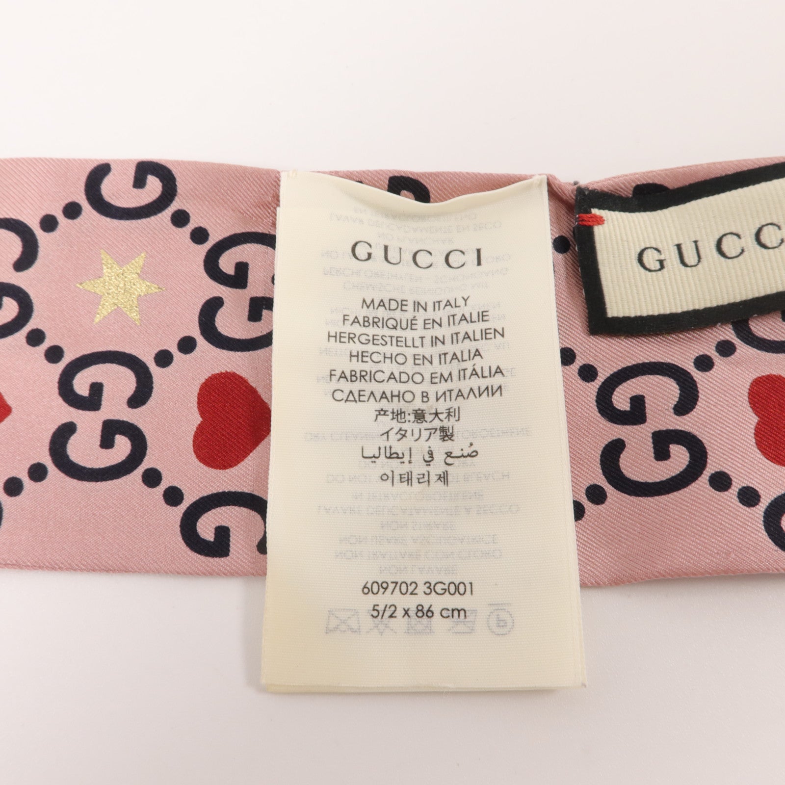 GUCCI 絲質Scarf絲巾