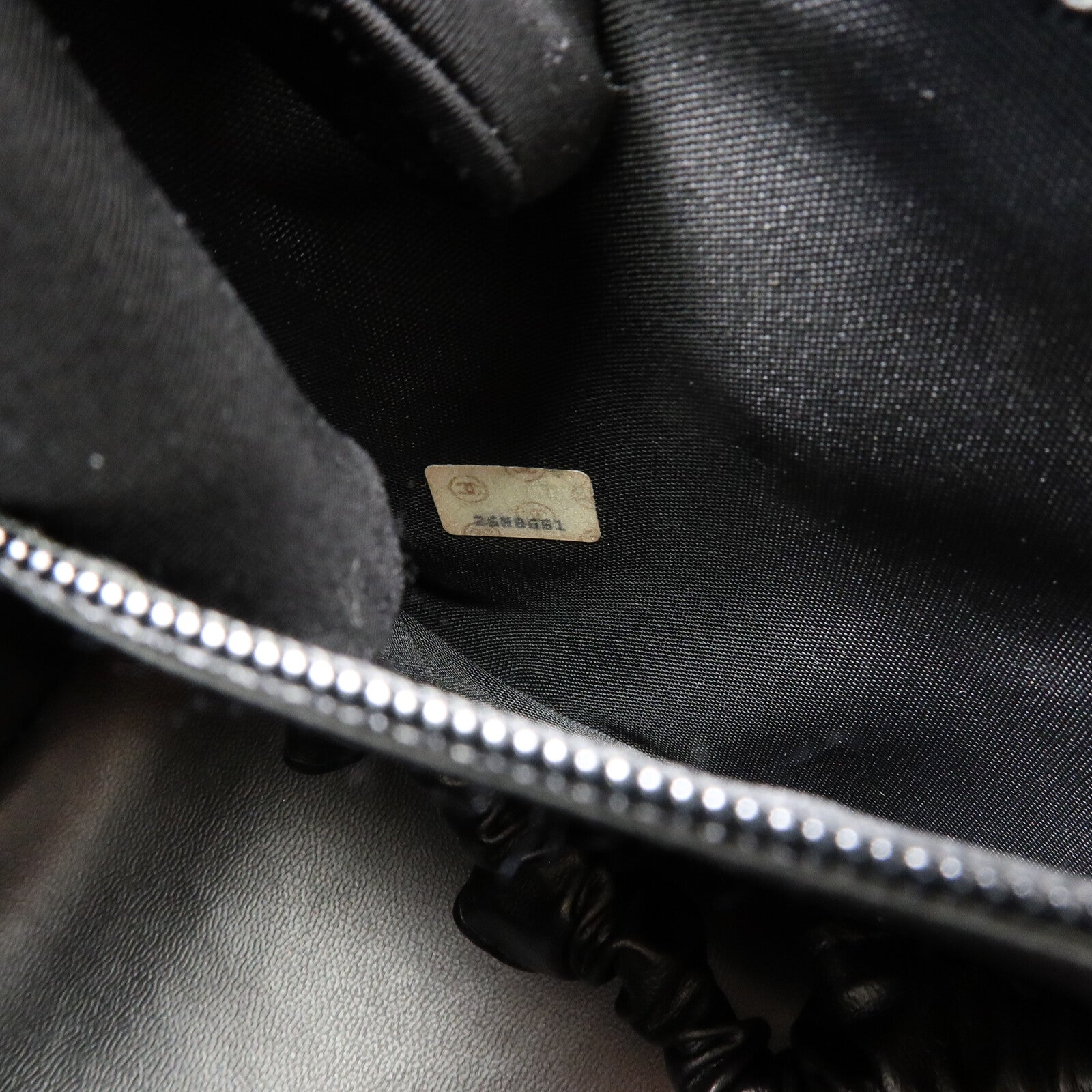 CHANEL 羊皮皮革Vintage Vanity Case手挽肩背兩用袋