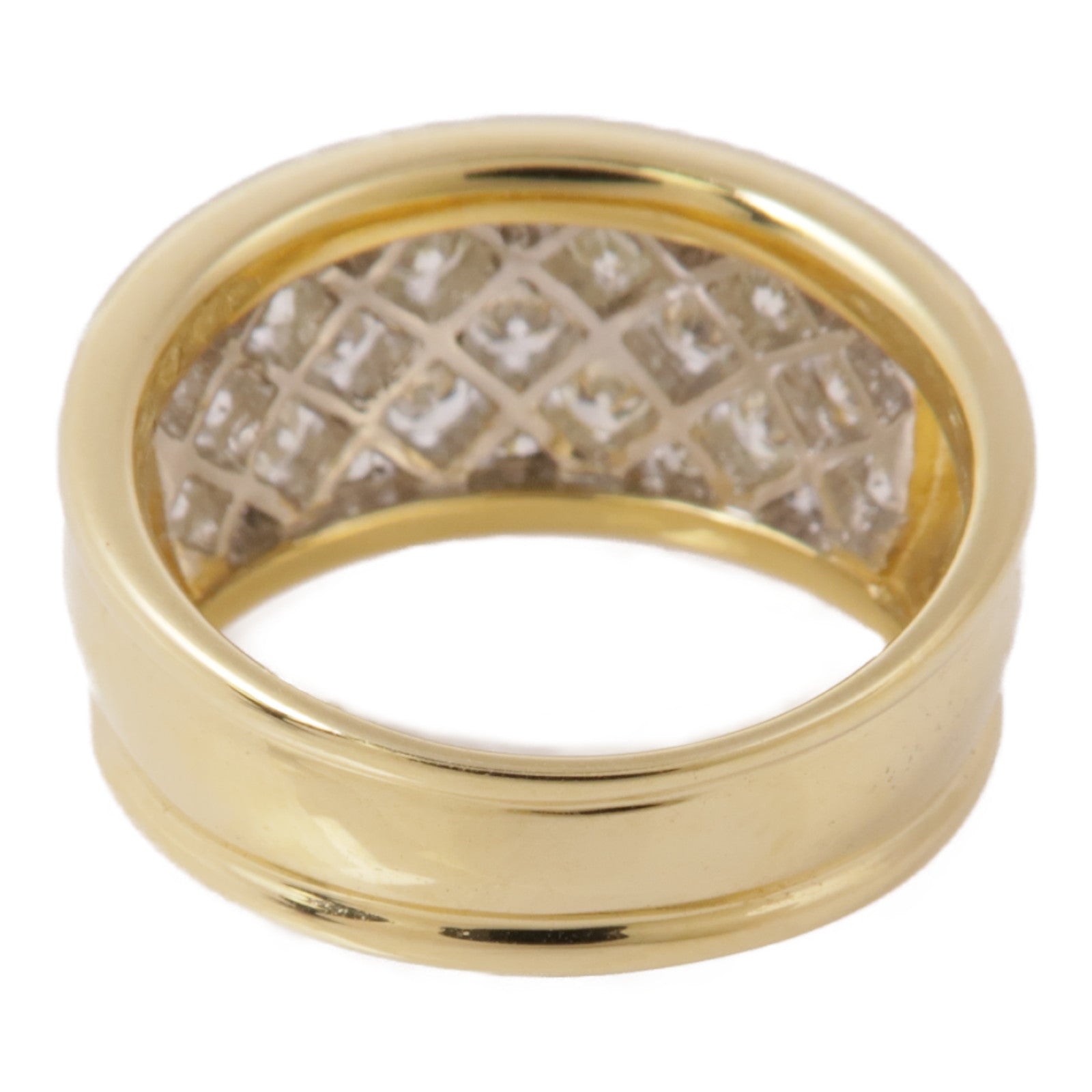 JEWELRY 【激減優惠】18K黃金Diamond Ring鑽石戒指US#6.75