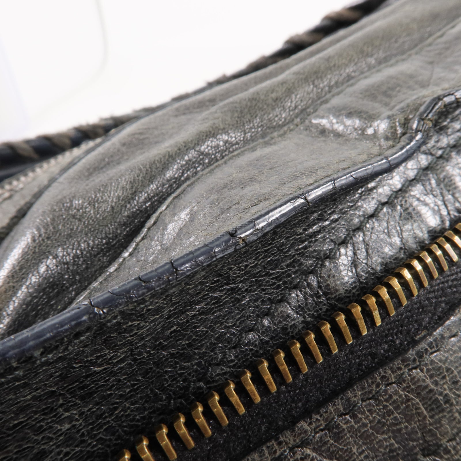 BALENCIAGA 羊皮皮革City金扣手挽肩背兩用袋