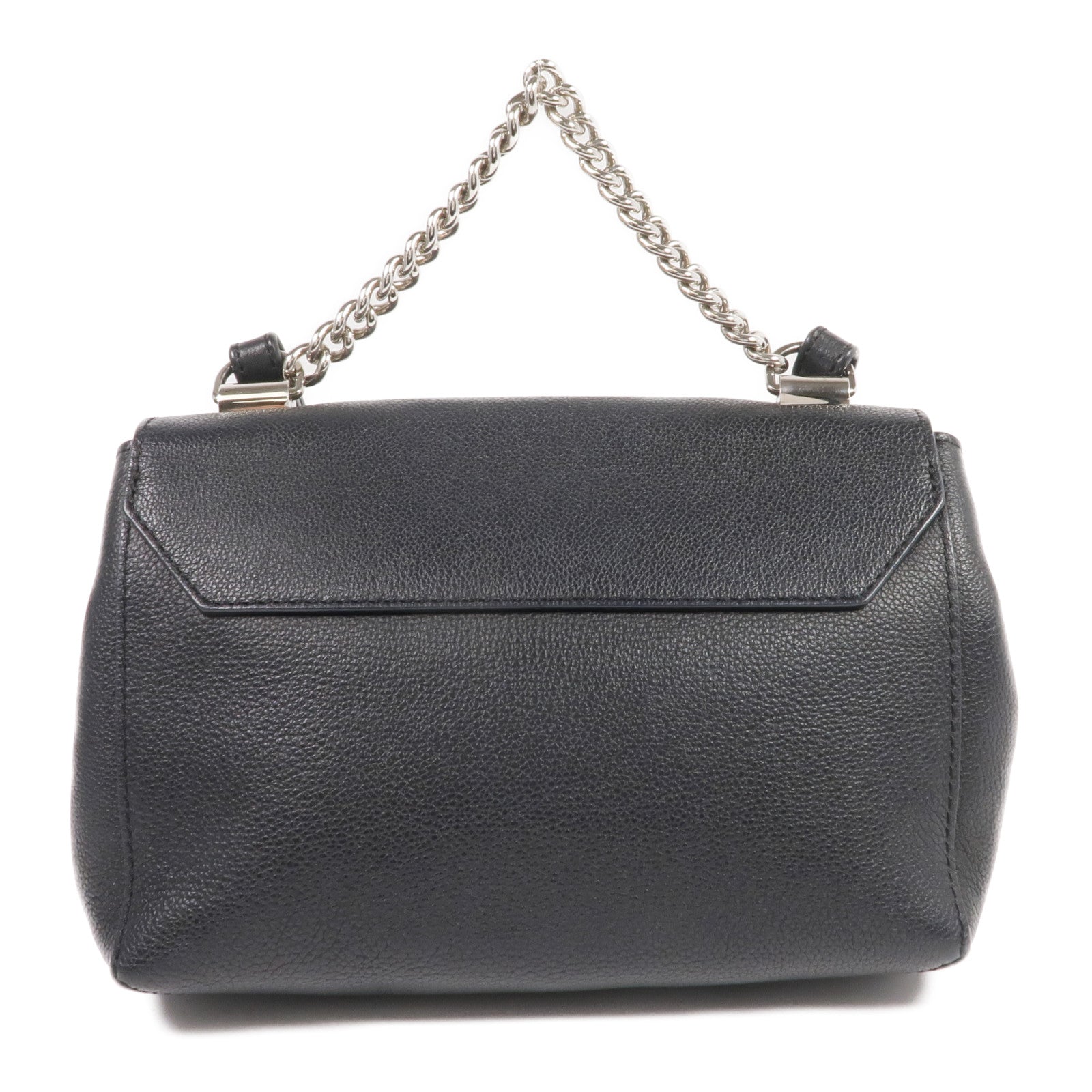 LOUIS VUITTON 牛皮皮革Lockme II BB銀扣手挽肩背兩用袋