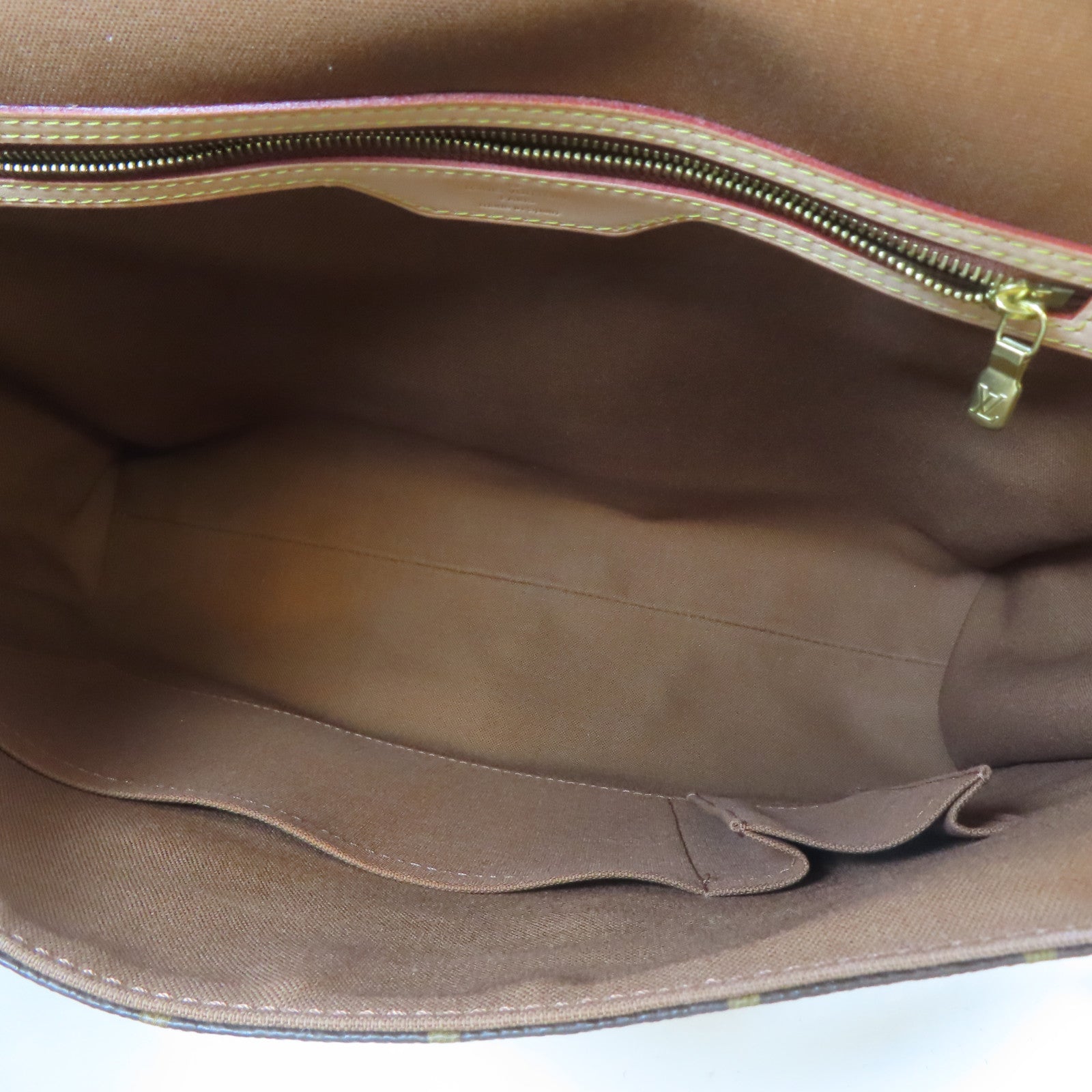 LOUIS VUITTON Monogram Abbesses Shoulder Bag金扣肩背袋啡色