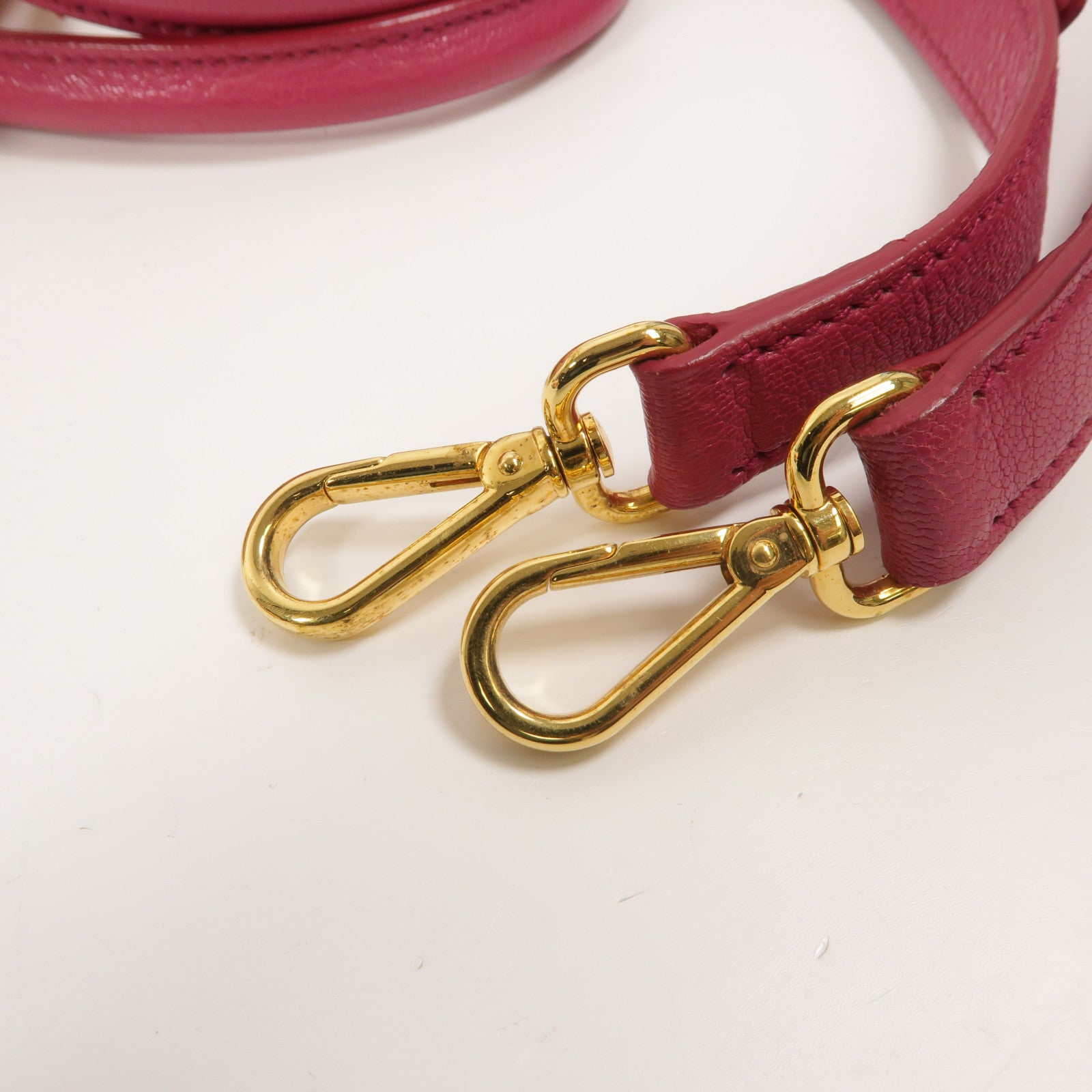 Miu Miu 牛皮皮革2 Way Shoulder手挽肩背兩用袋