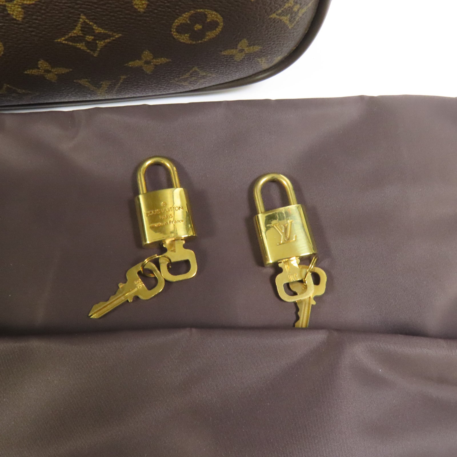 LOUIS VUITTON Monogram Pegase 55金扣行李箱
