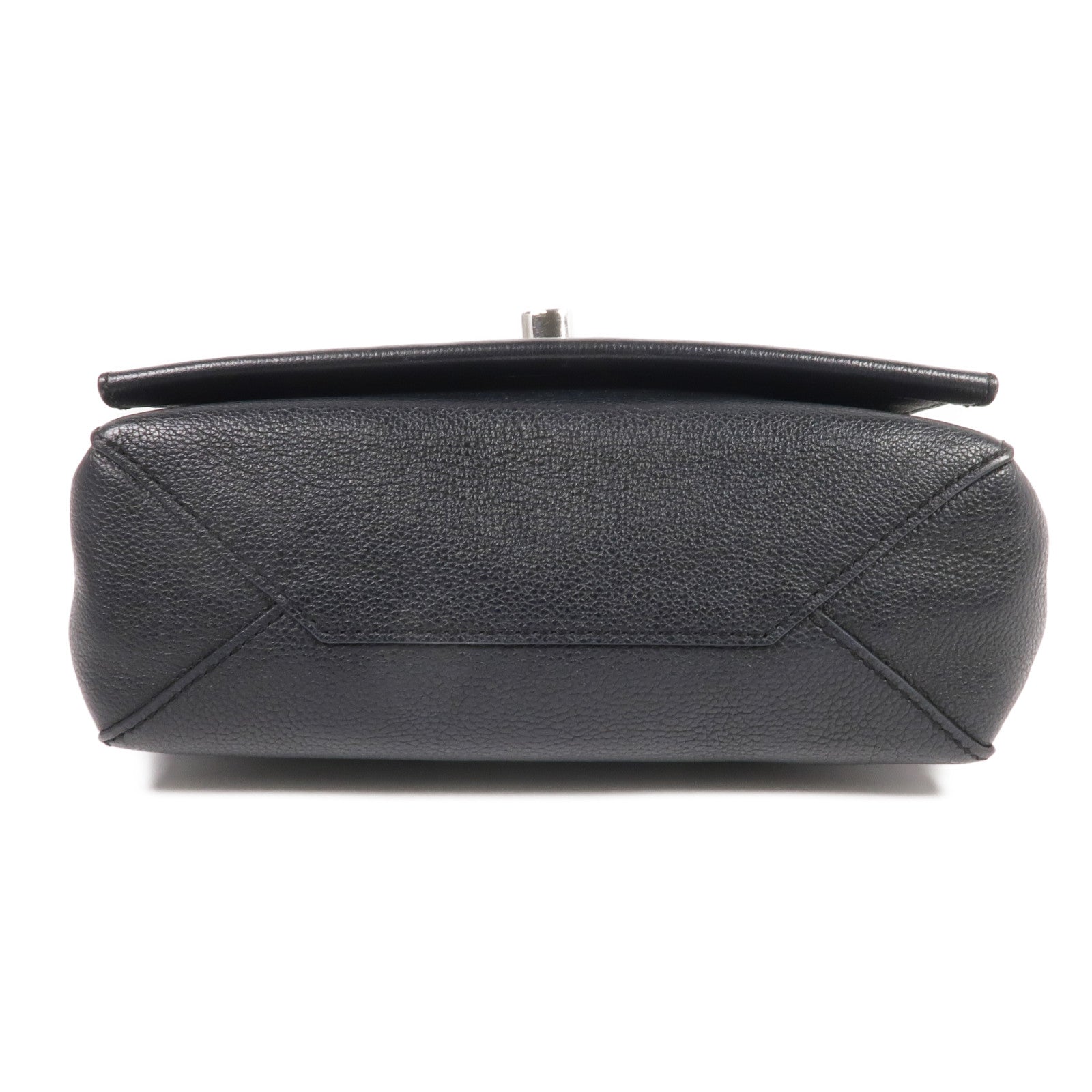 LOUIS VUITTON 牛皮皮革Lockme II BB銀扣手挽肩背兩用袋