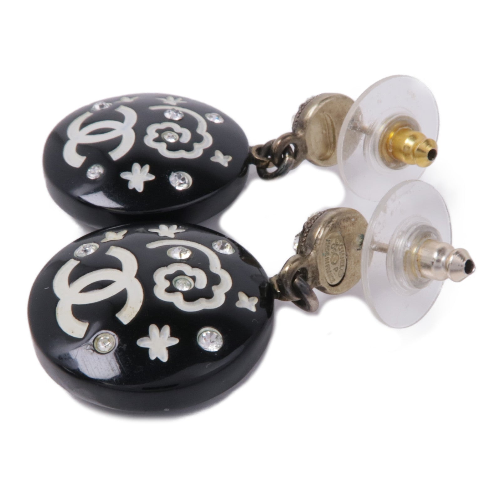 CHANEL 金屬/PVC Earrings耳環