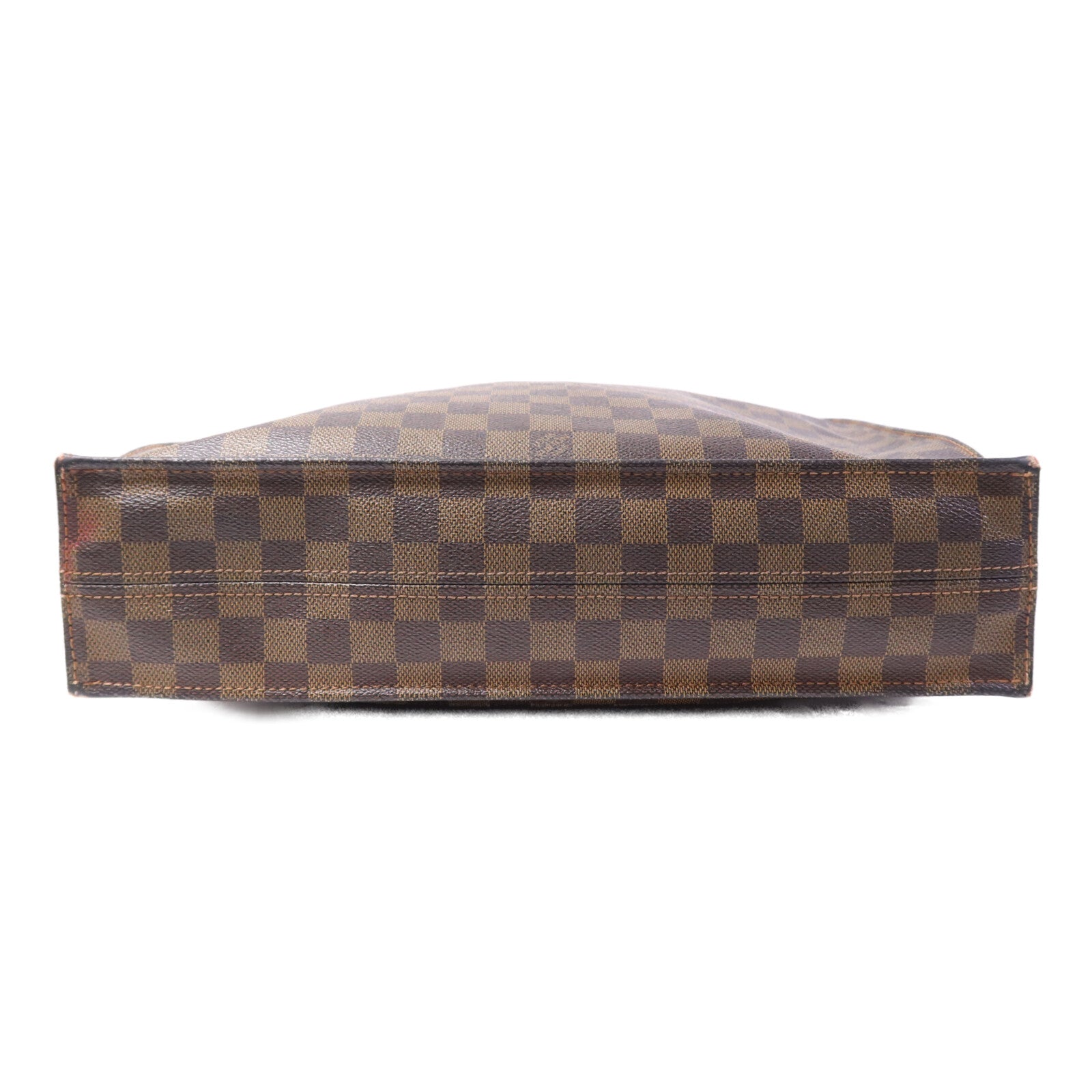 LOUIS VUITTON Damier Sac Plat Tote金扣手挽袋