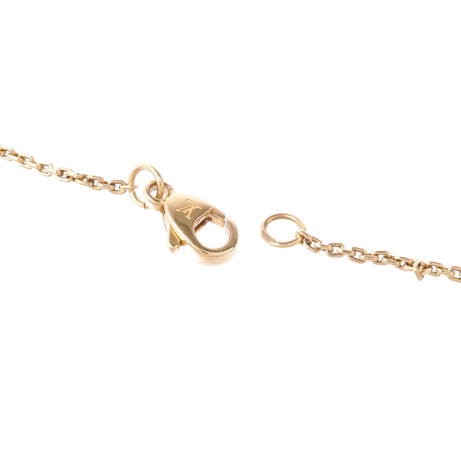 LOUIS VUITTON 18K黃金B Blossom Necklace鑽石項鍊