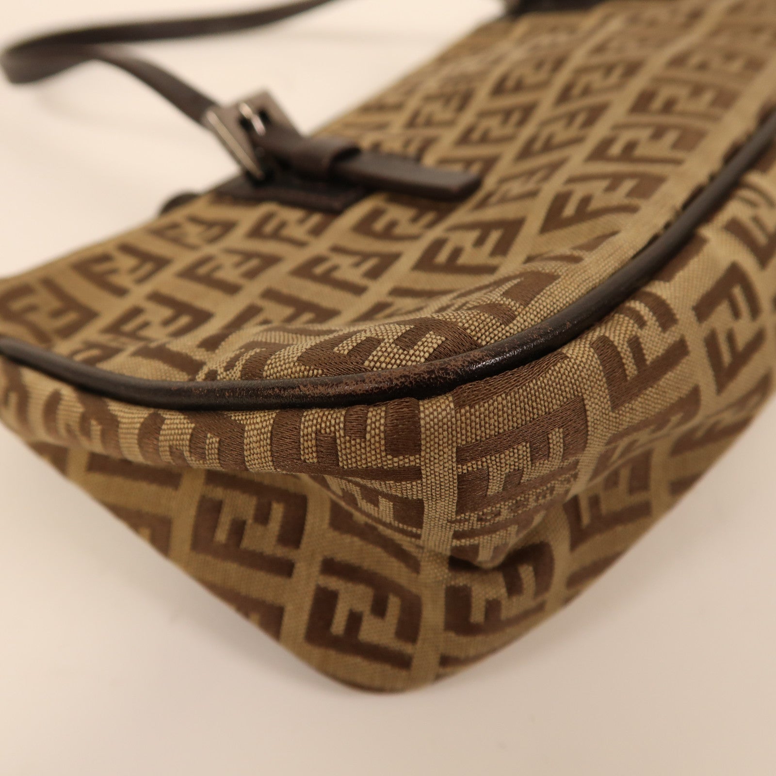 FENDI 帆布Hand Bag手挽袋棕色