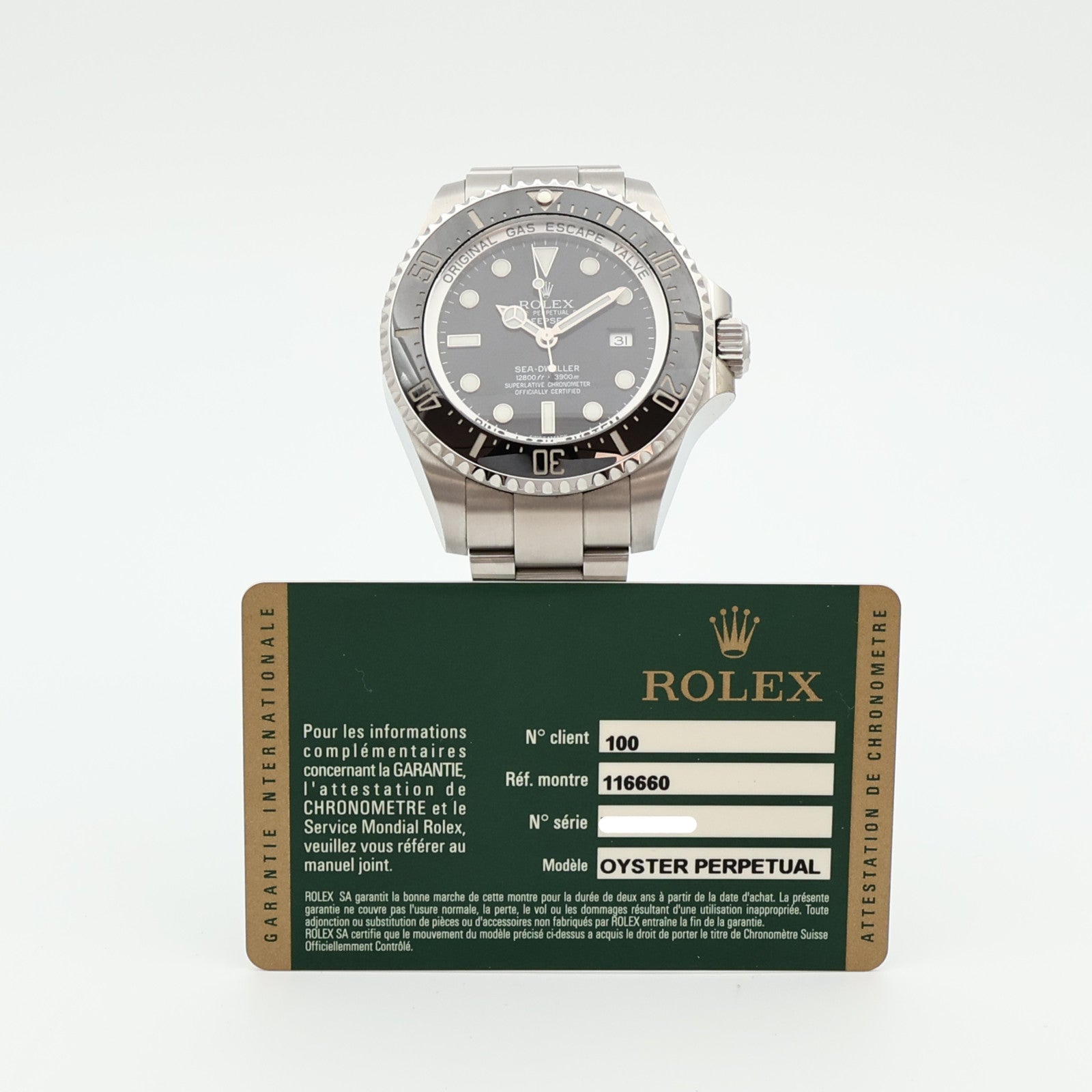 ROLEX Sea-Dweller Deepsea 116660