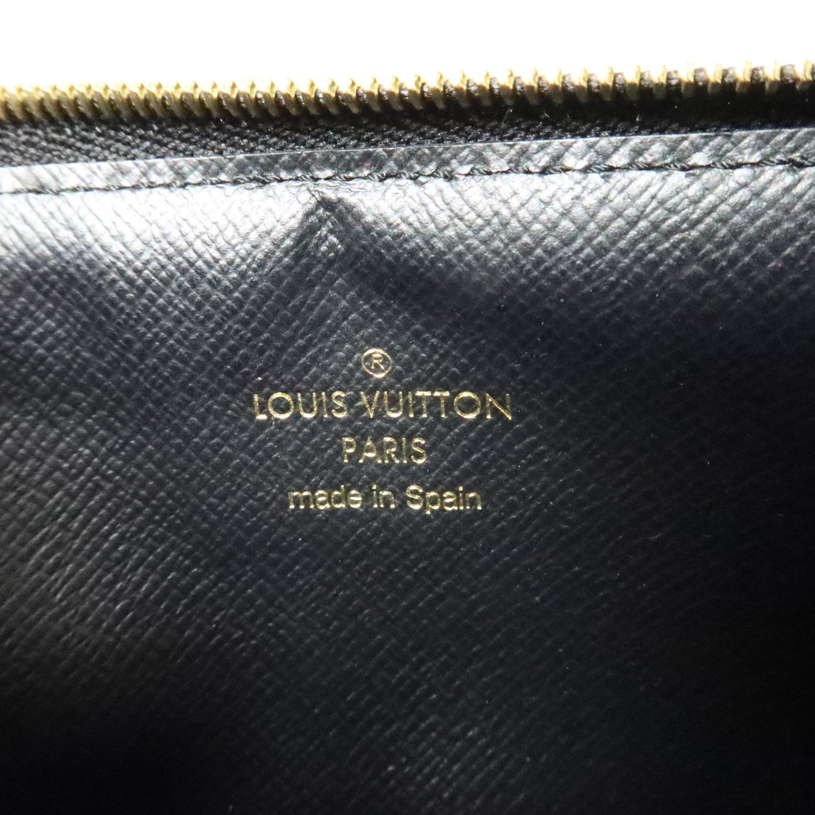 LOUIS VUITTON Monogram/牛皮皮革Slim Purse金扣長錢包
