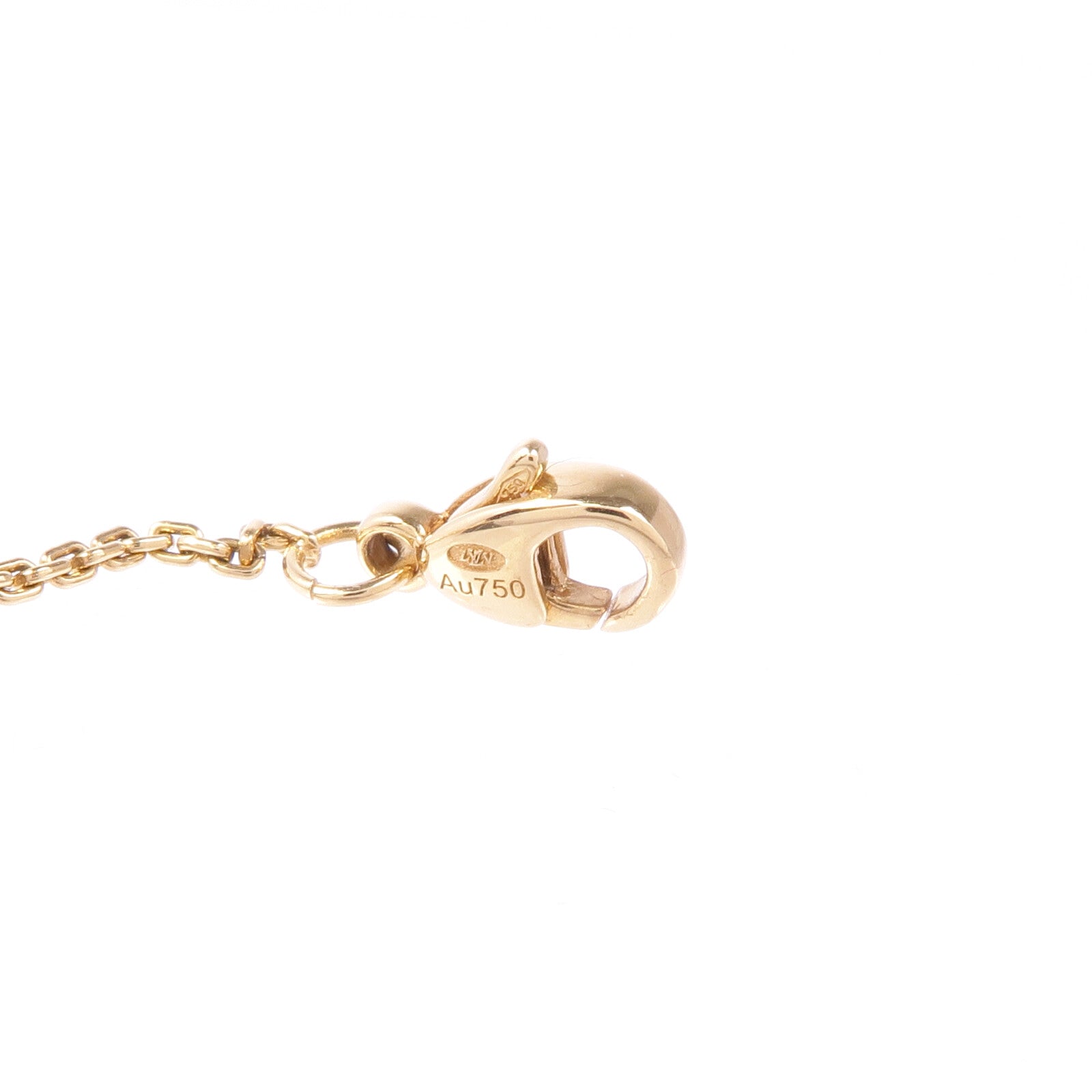 LOUIS VUITTON 18K黃金B Blossom Necklace鑽石項鍊