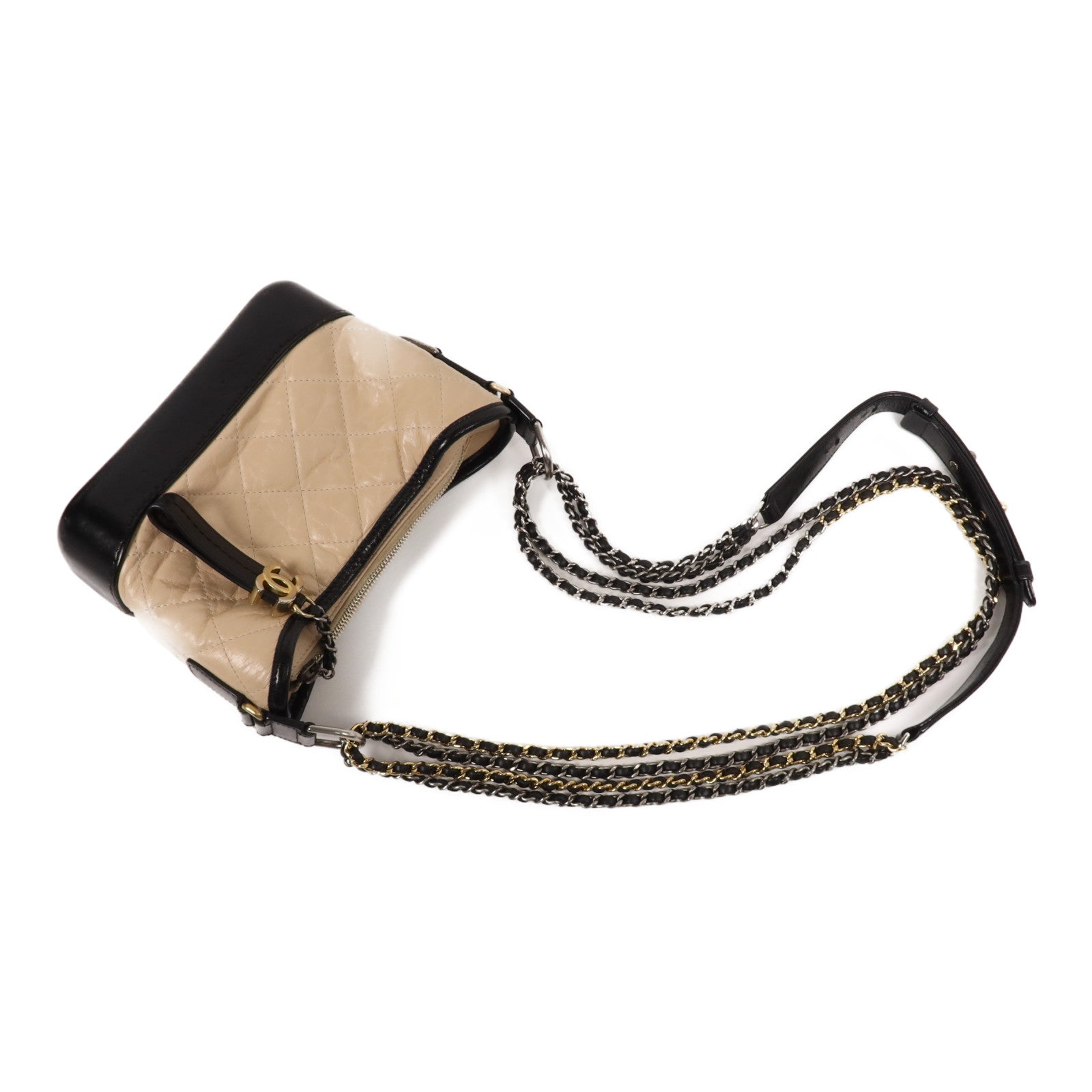 CHANEL 牛皮皮革Gabrielle Small肩背袋