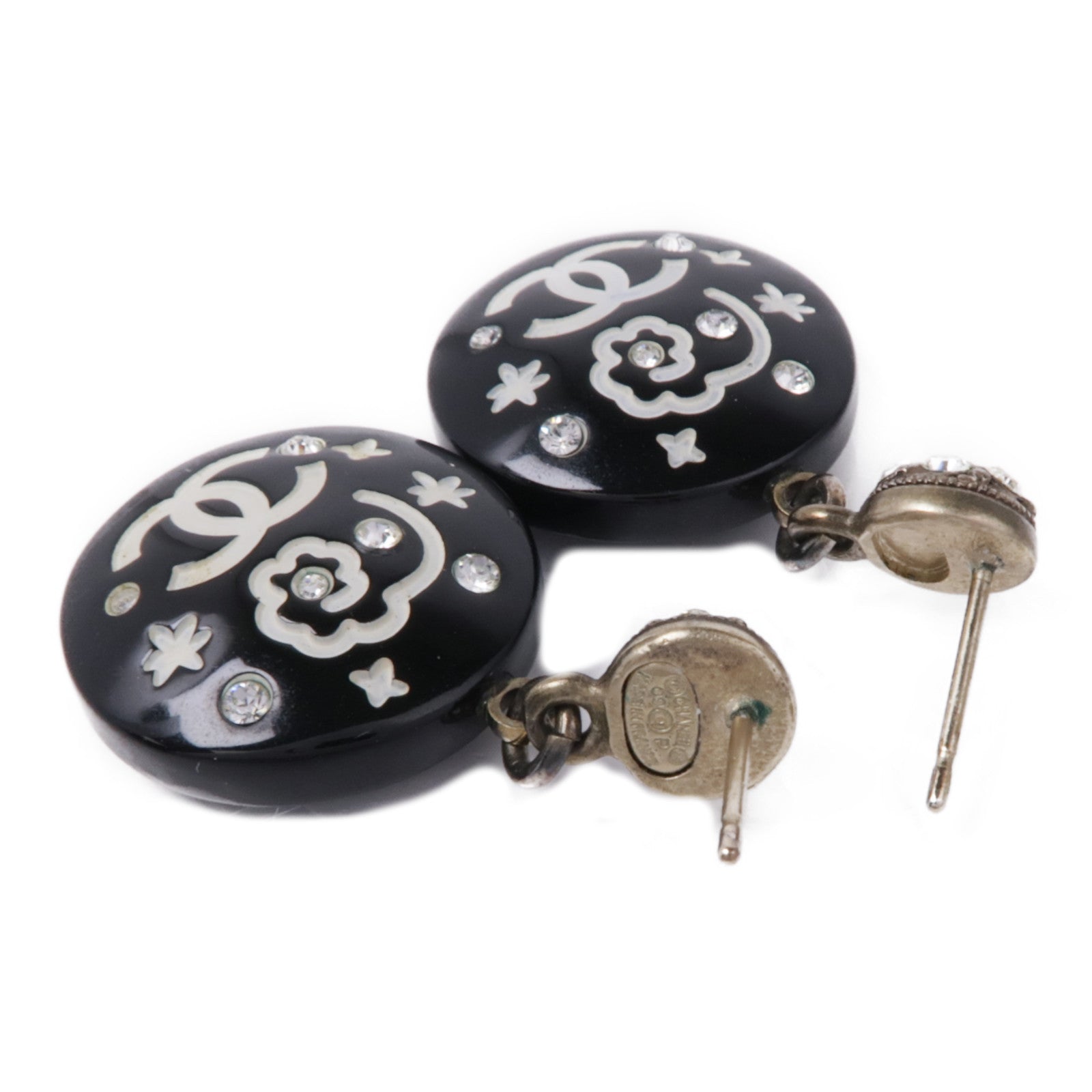 CHANEL 金屬/PVC Earrings耳環