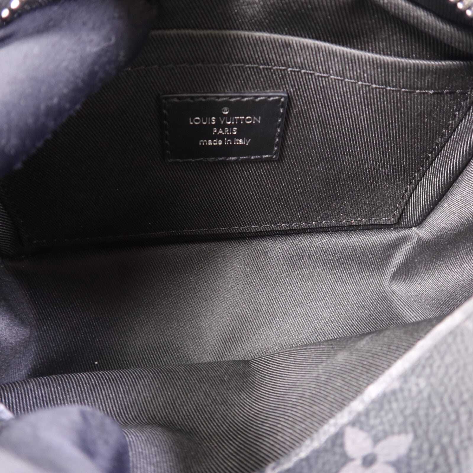 LOUIS VUITTON Monogram Eclipse Mini Soft Trunk肩背袋