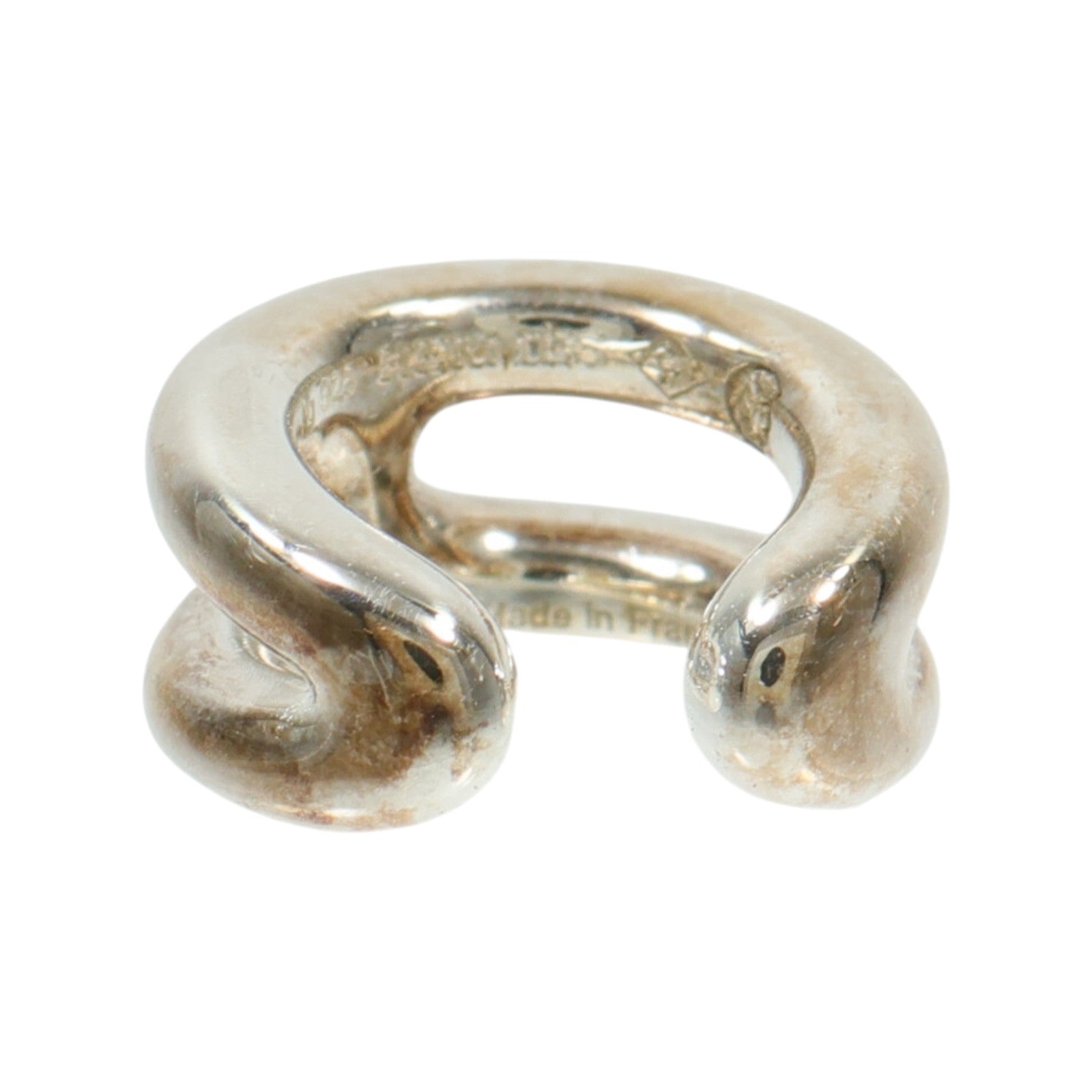 HERMES 925純銀Chaine D'ancre Punk Single Ear Cuff耳夾