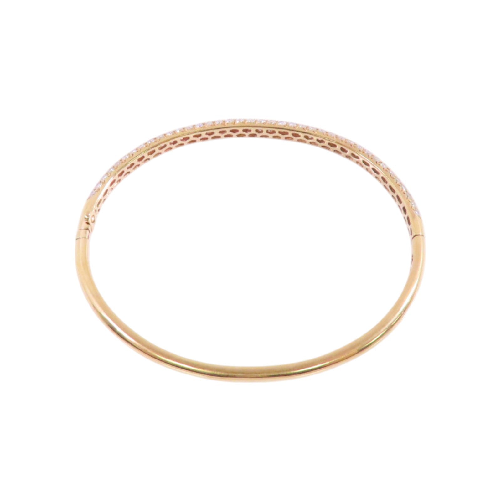 JEWELRY 【激減優惠】18K玫瑰金/鑽石Diamond Bangle金扣手鐲
