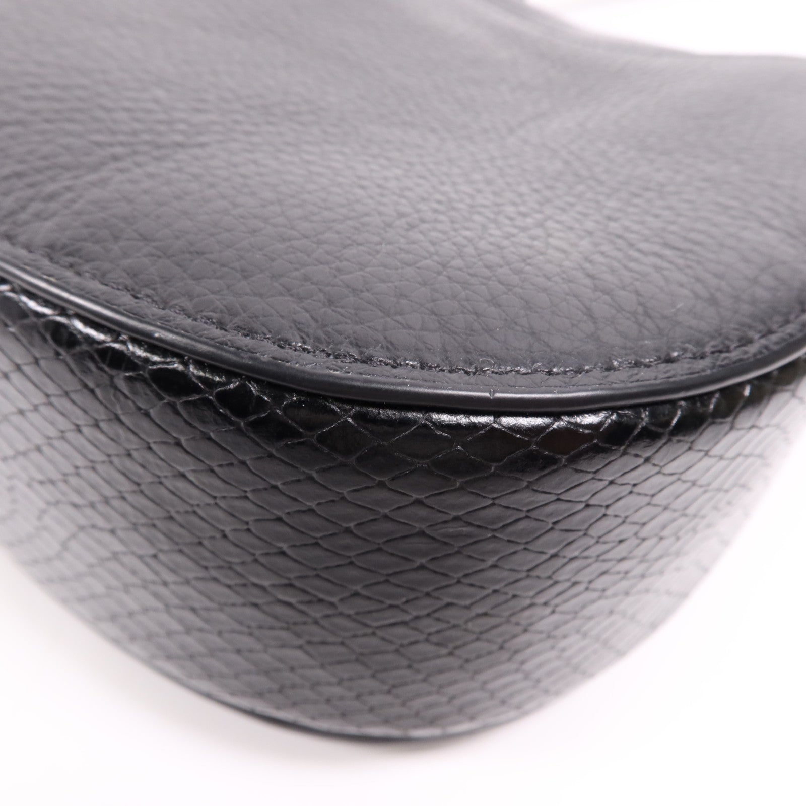 COACH 牛皮皮革Shoulder Bag銀扣肩背袋