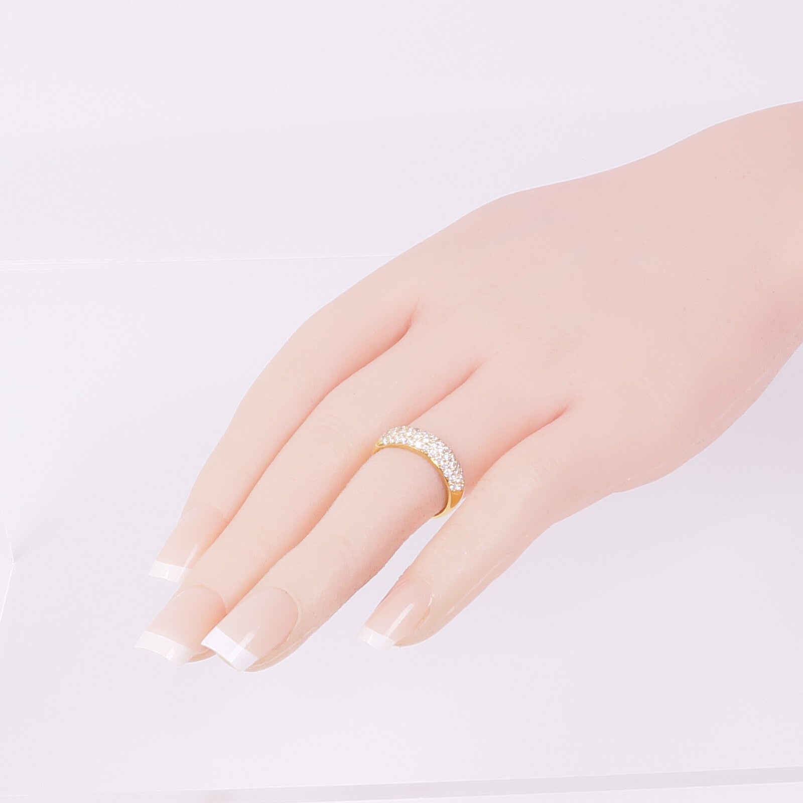 JEWELRY 【激減優惠】18K黃金Diamond Ring鑽石戒指US#5