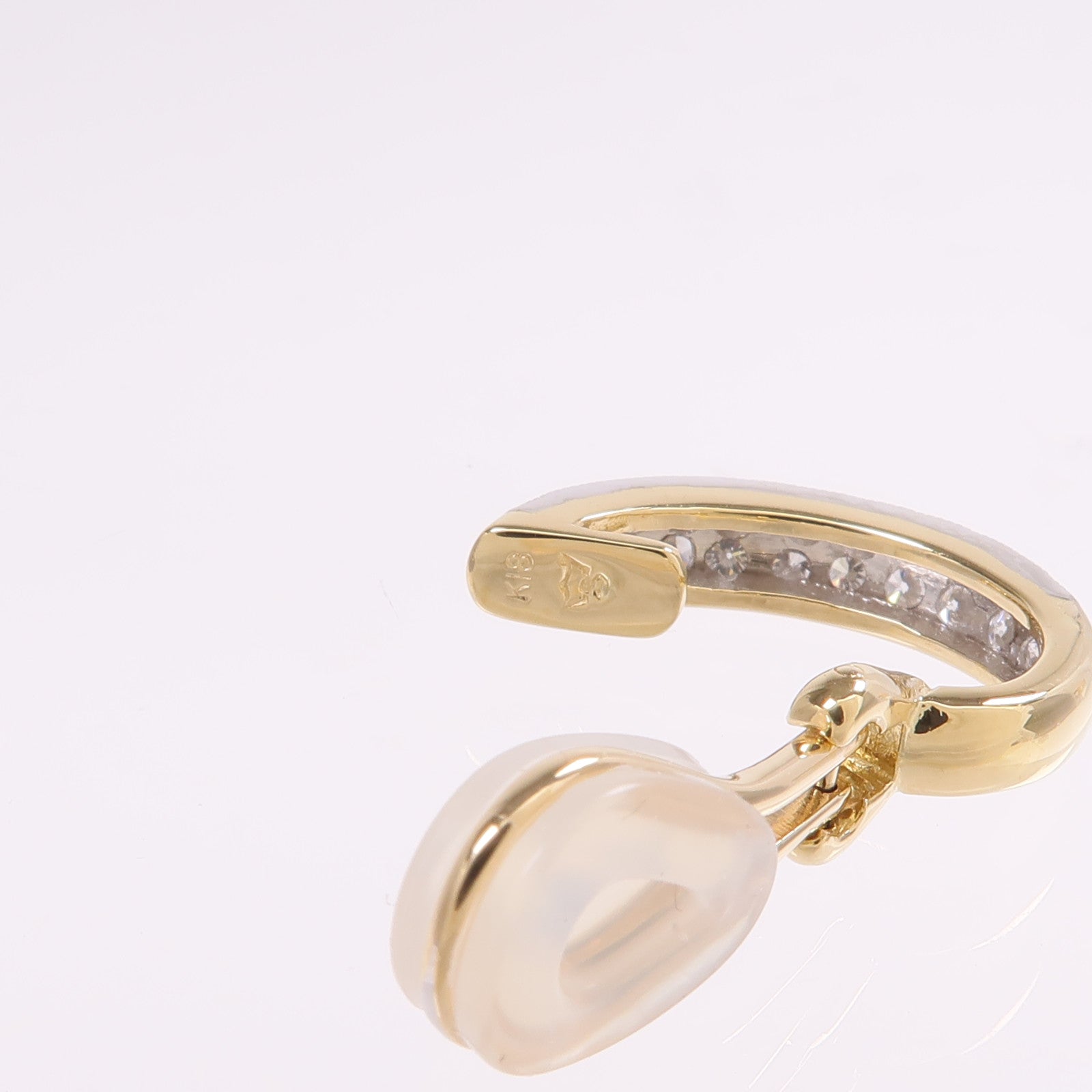 JEWELRY 18K黃金Diamond Earrings鑽石耳環